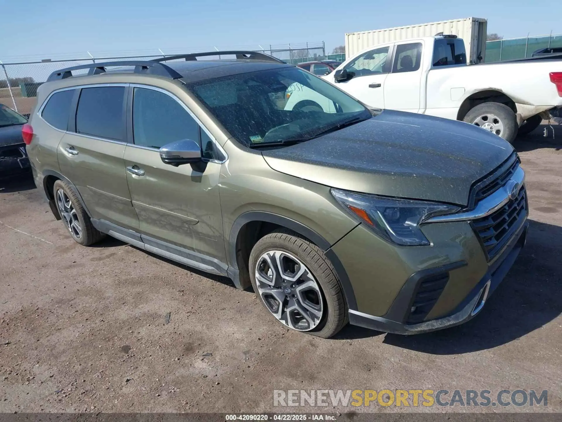 1 Photograph of a damaged car 4S4WMAWD3P3421634 SUBARU ASCENT 2023