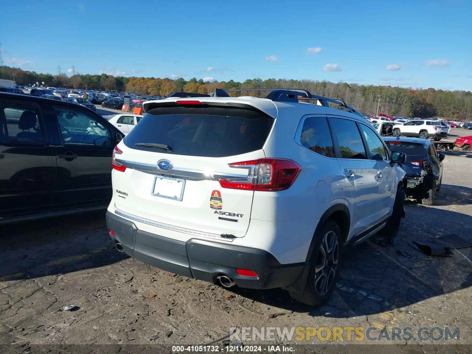 4 Photograph of a damaged car 4S4WMAWD4P3415079 SUBARU ASCENT 2023