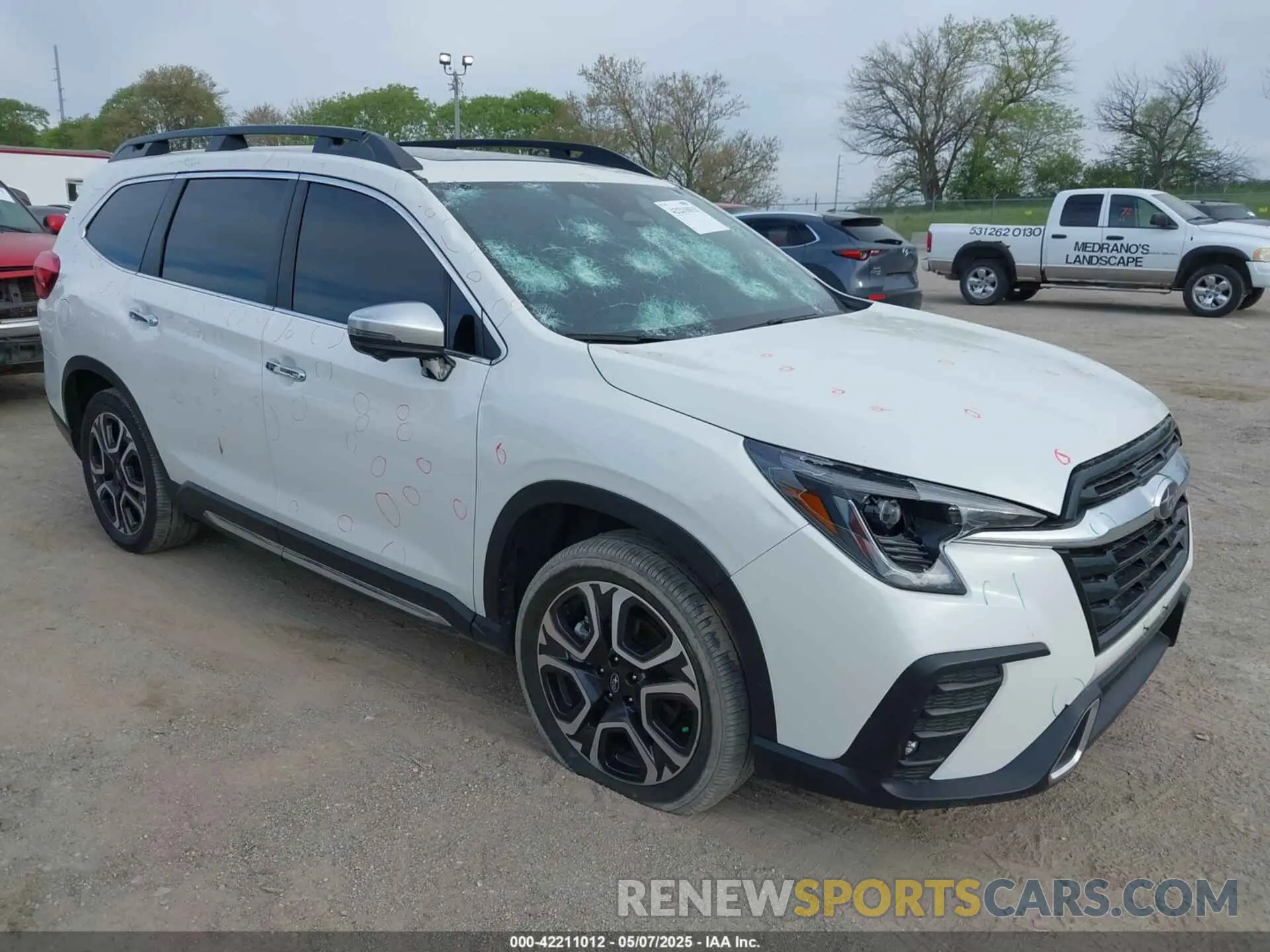 1 Photograph of a damaged car 4S4WMAWD5P3437317 SUBARU ASCENT 2023