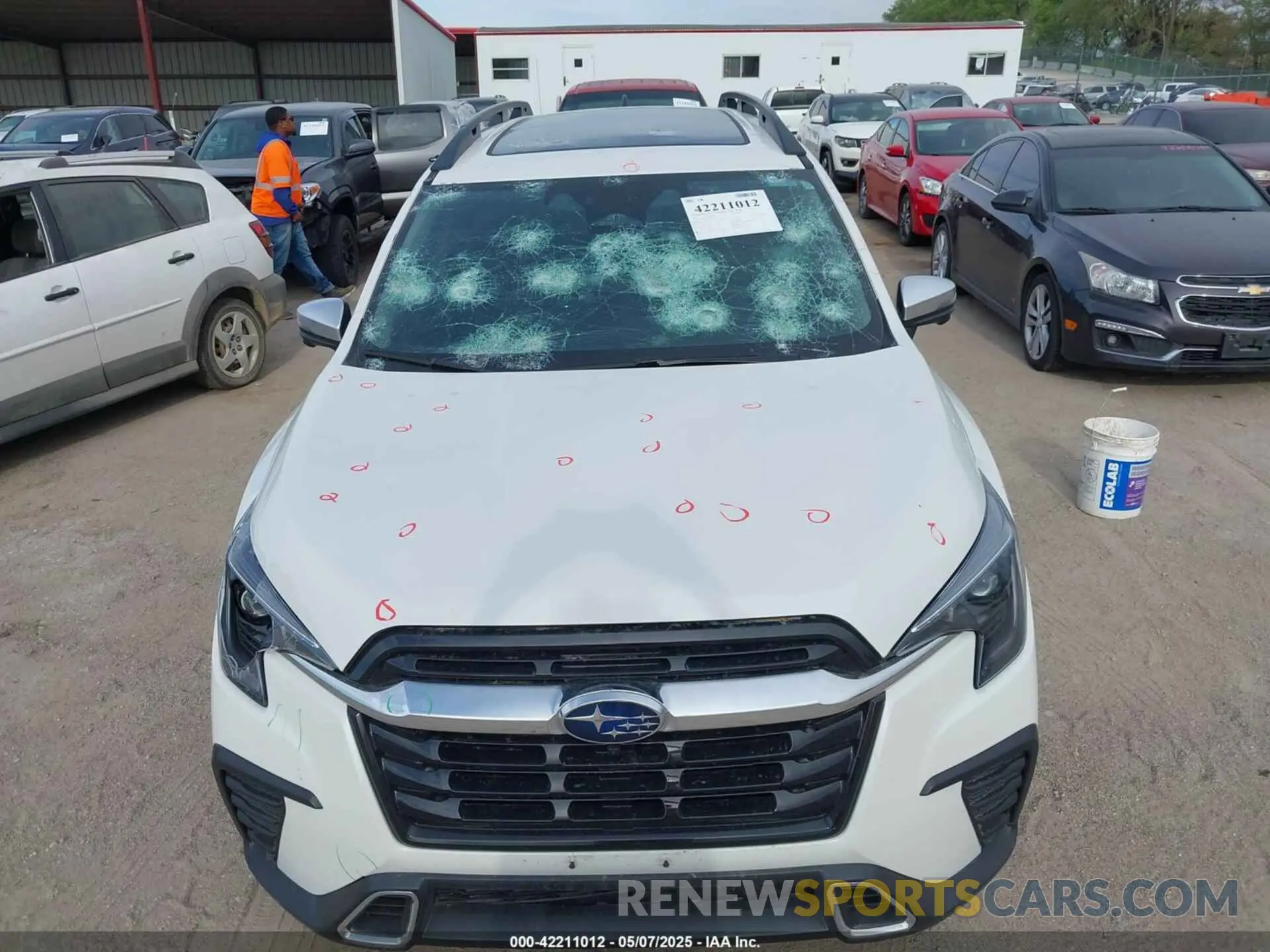 6 Photograph of a damaged car 4S4WMAWD5P3437317 SUBARU ASCENT 2023