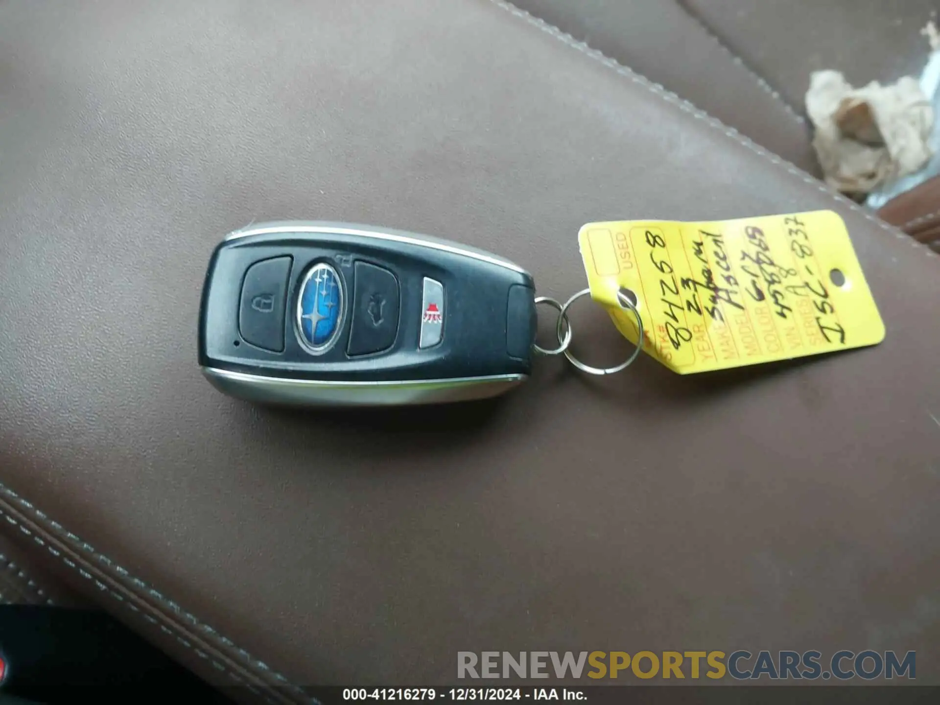 11 Photograph of a damaged car 4S4WMAWD5P3458068 SUBARU ASCENT 2023