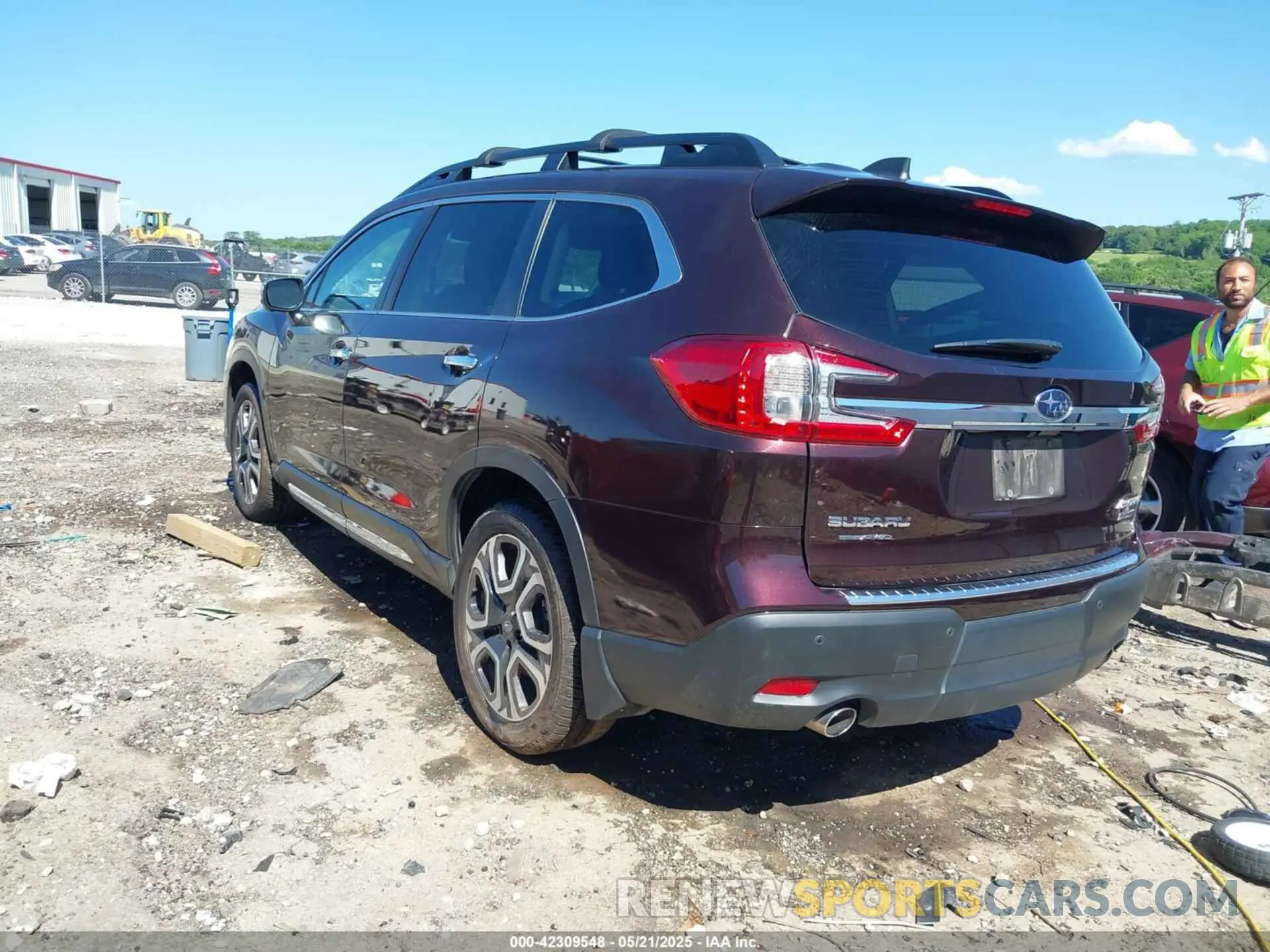 3 Photograph of a damaged car 4S4WMAWD6P3419070 SUBARU ASCENT 2023