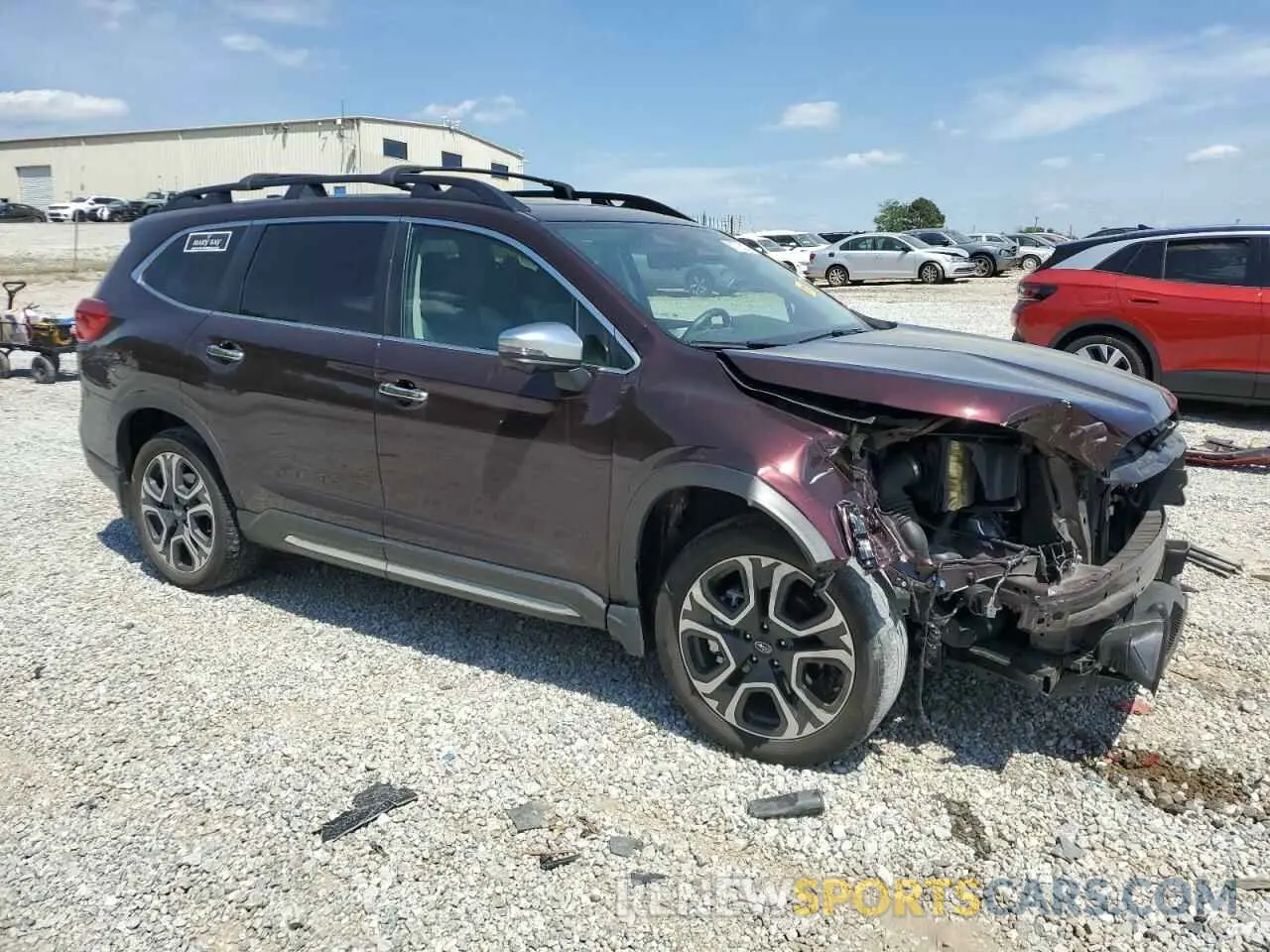 4 Photograph of a damaged car 4S4WMAWD7P3403766 SUBARU ASCENT 2023