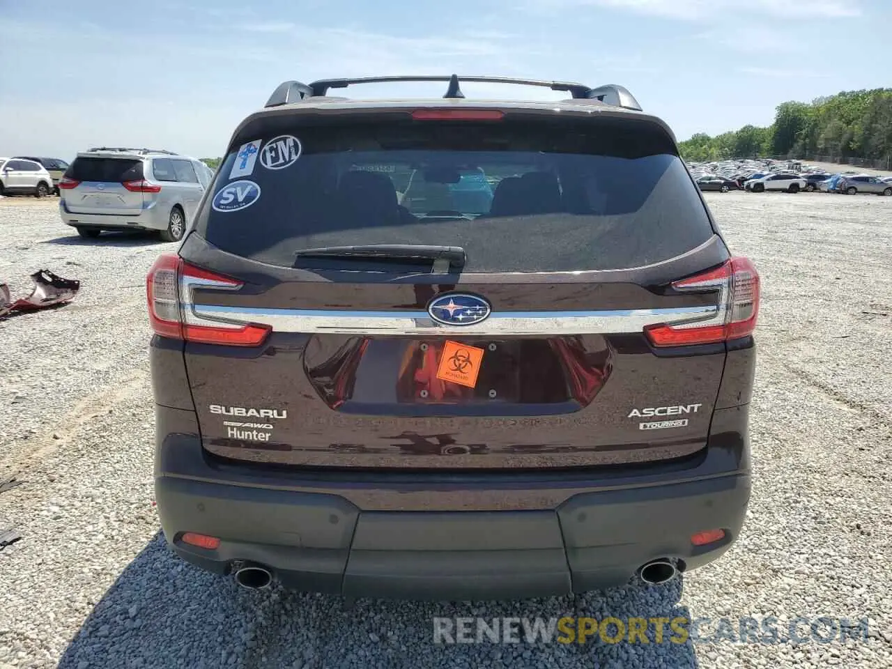 6 Photograph of a damaged car 4S4WMAWD7P3403766 SUBARU ASCENT 2023