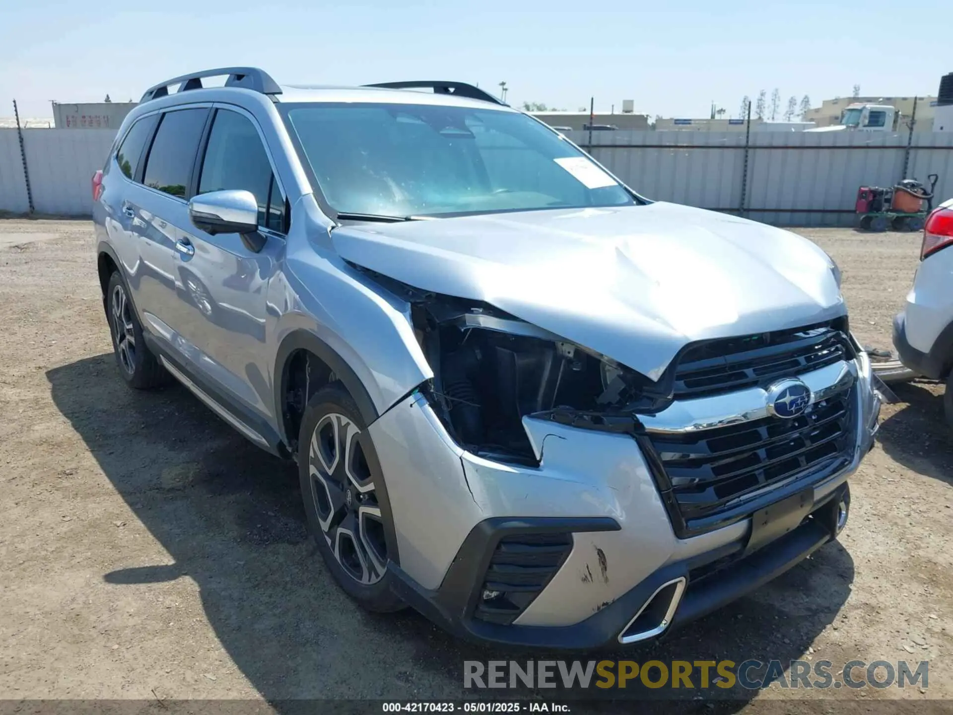 1 Photograph of a damaged car 4S4WMAWD7P3443989 SUBARU ASCENT 2023