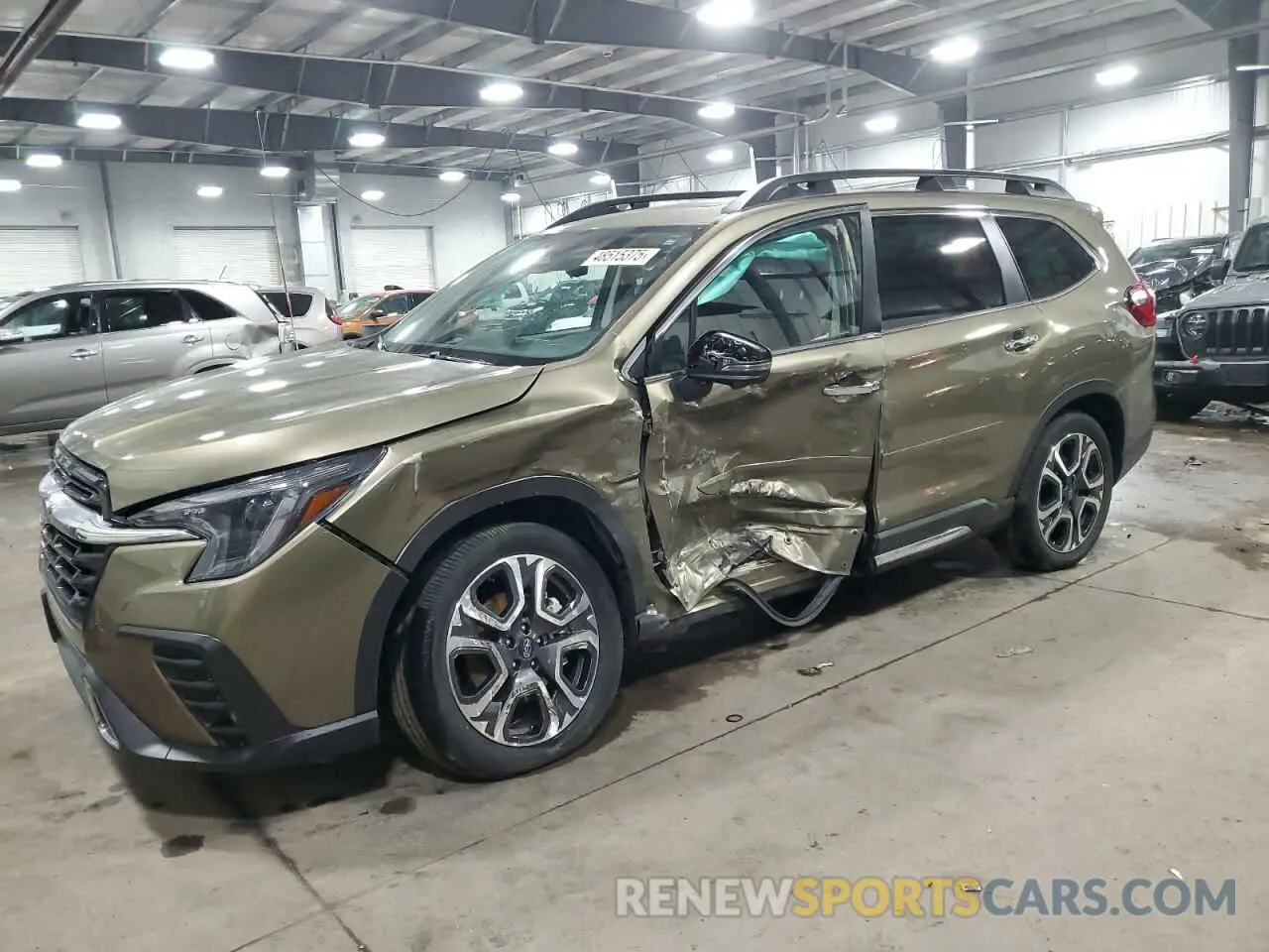 1 Photograph of a damaged car 4S4WMAWD7P3454622 SUBARU ASCENT 2023