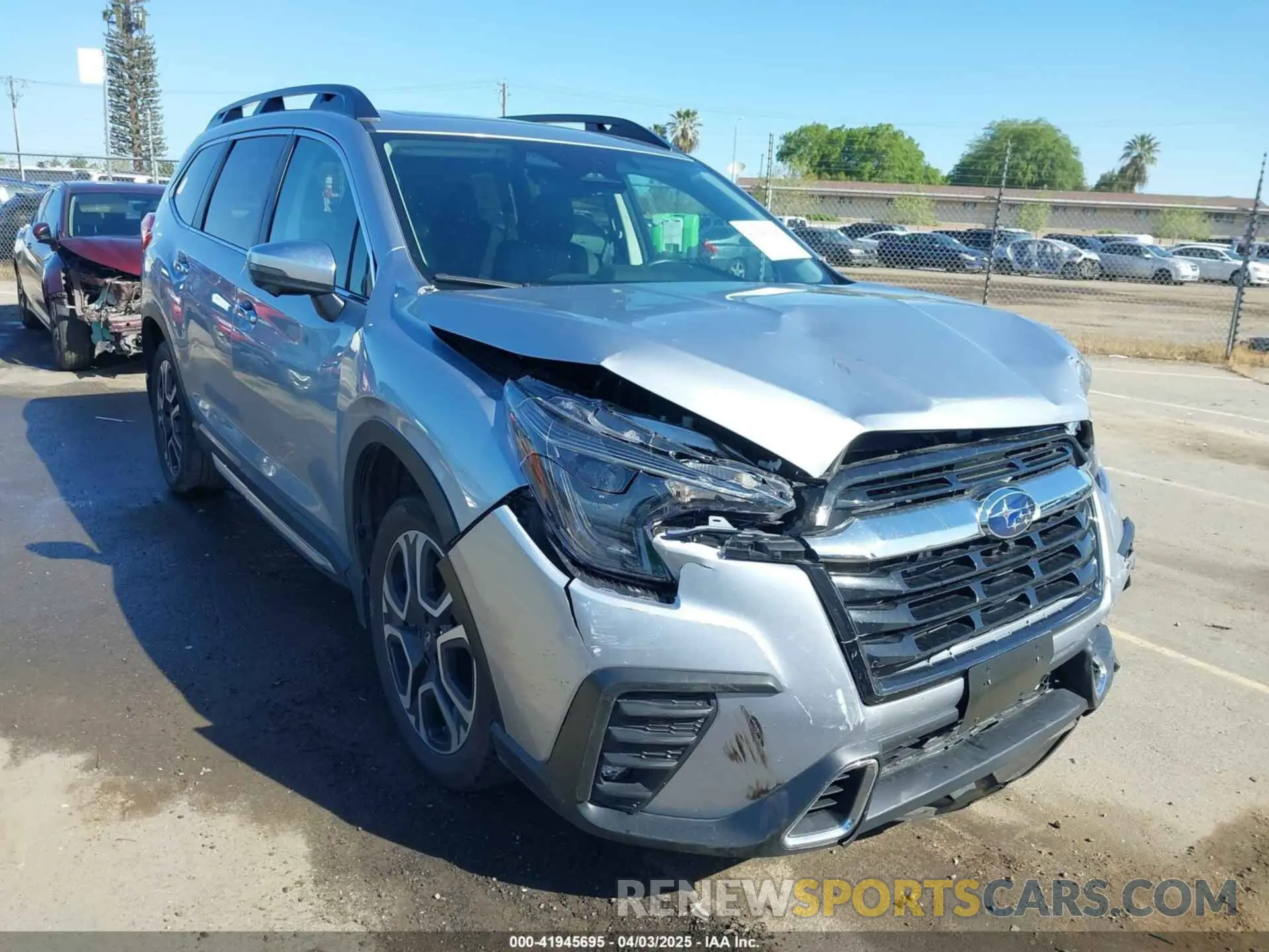 1 Photograph of a damaged car 4S4WMAWD7PC443989 SUBARU ASCENT 2023