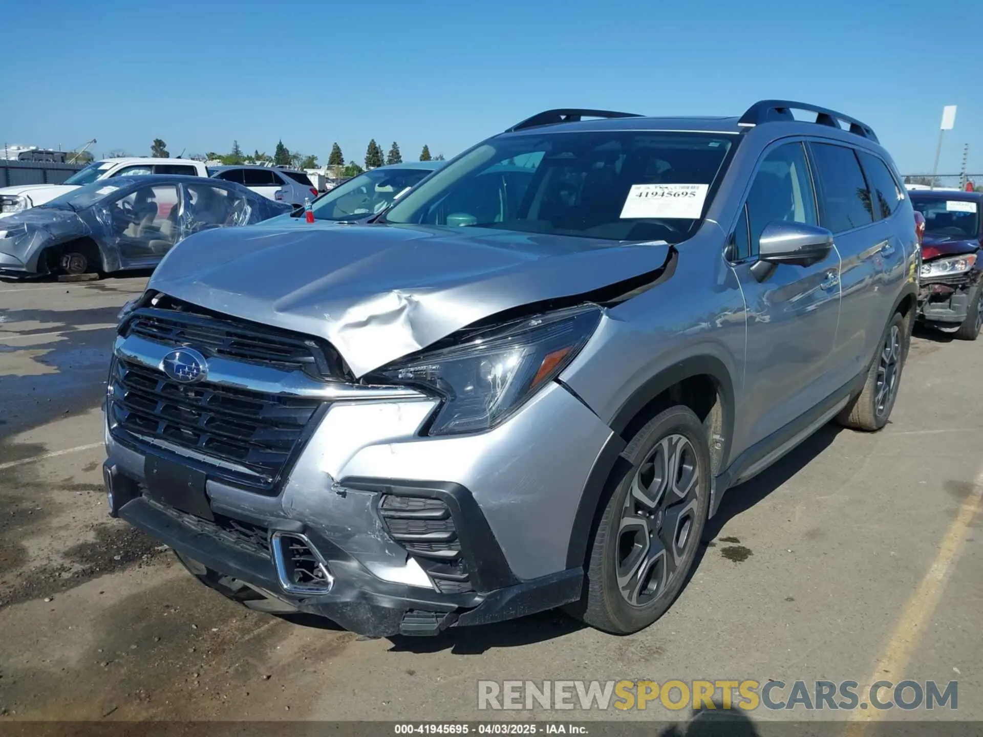 2 Photograph of a damaged car 4S4WMAWD7PC443989 SUBARU ASCENT 2023