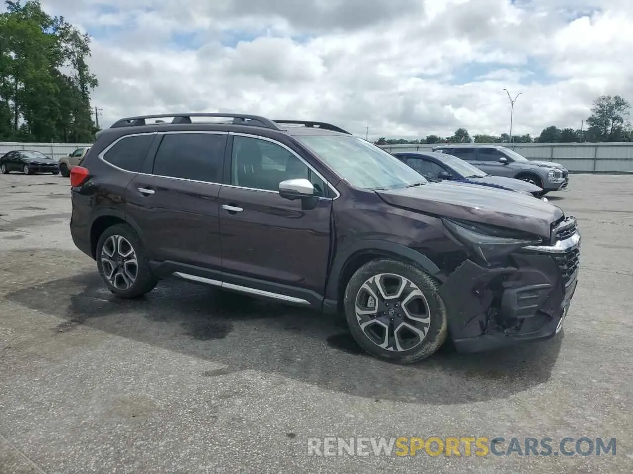 4 Photograph of a damaged car 4S4WMAWD9P3450376 SUBARU ASCENT 2023