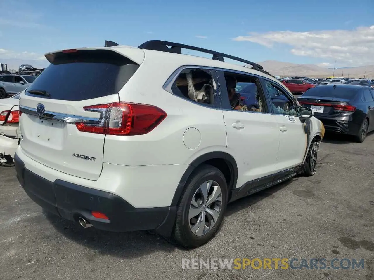 3 Photograph of a damaged car 4S4WMACDXR3432928 SUBARU ASCENT 2024