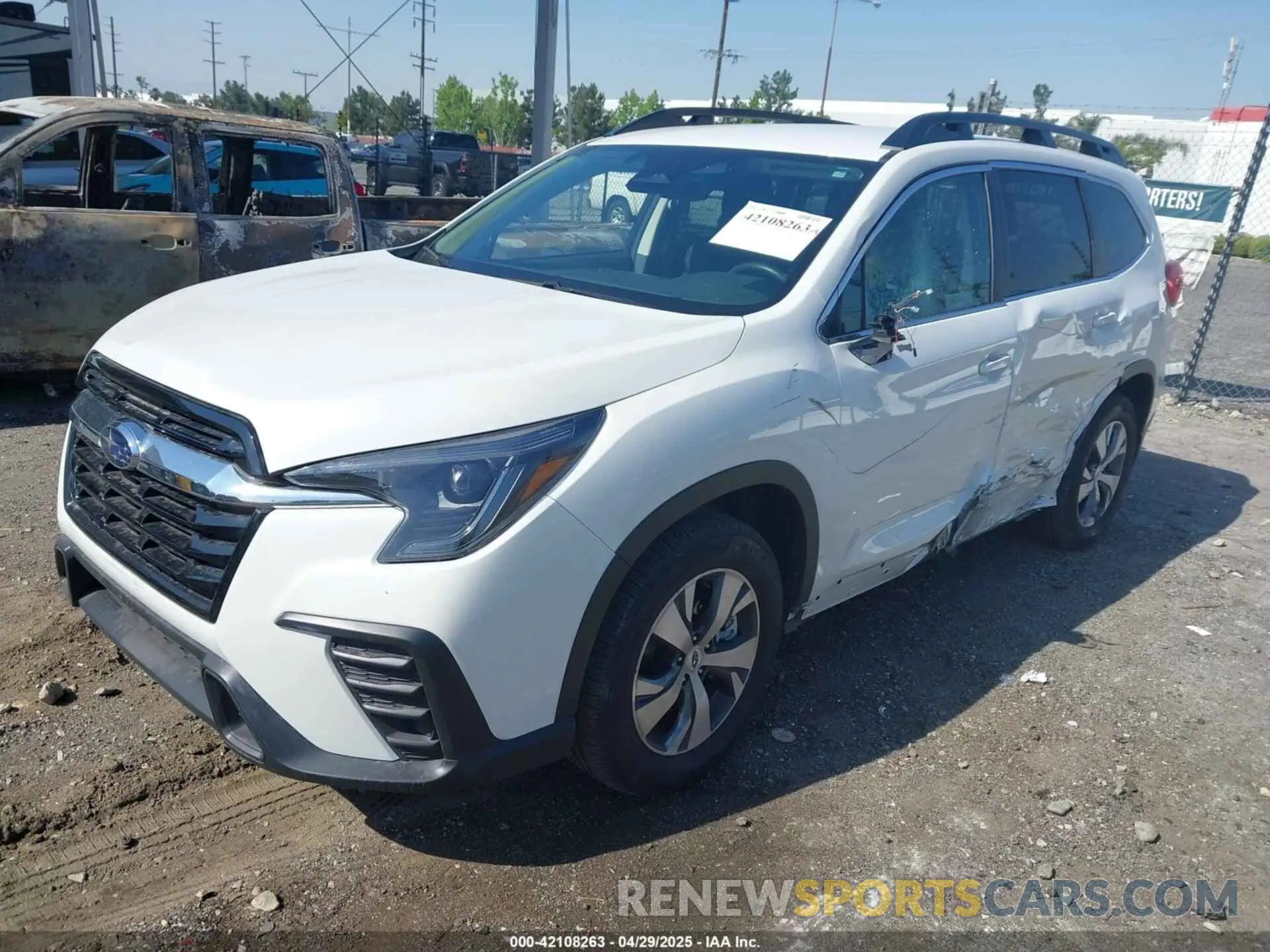 2 Photograph of a damaged car 4S4WMAED3R3420312 SUBARU ASCENT 2024