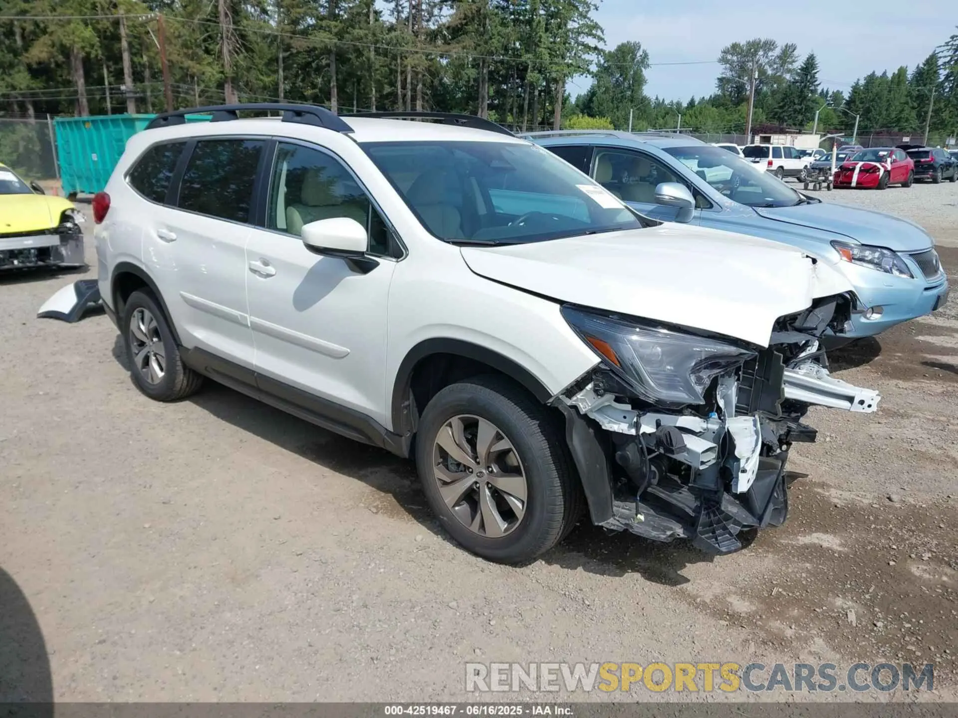 1 Photograph of a damaged car 4S4WMAEDXR3447992 SUBARU ASCENT 2024