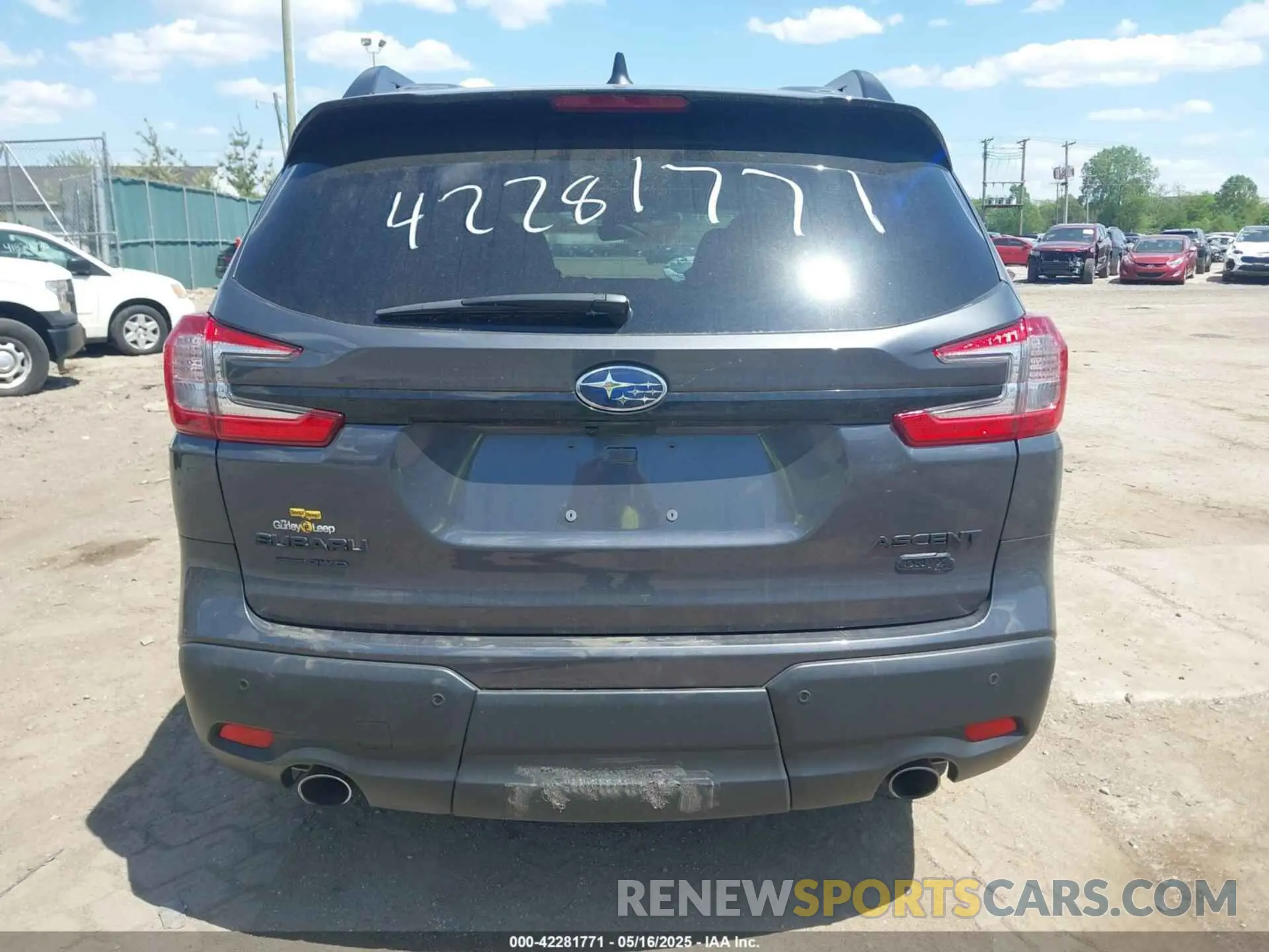 16 Photograph of a damaged car 4S4WMAHD0R3405116 SUBARU ASCENT 2024