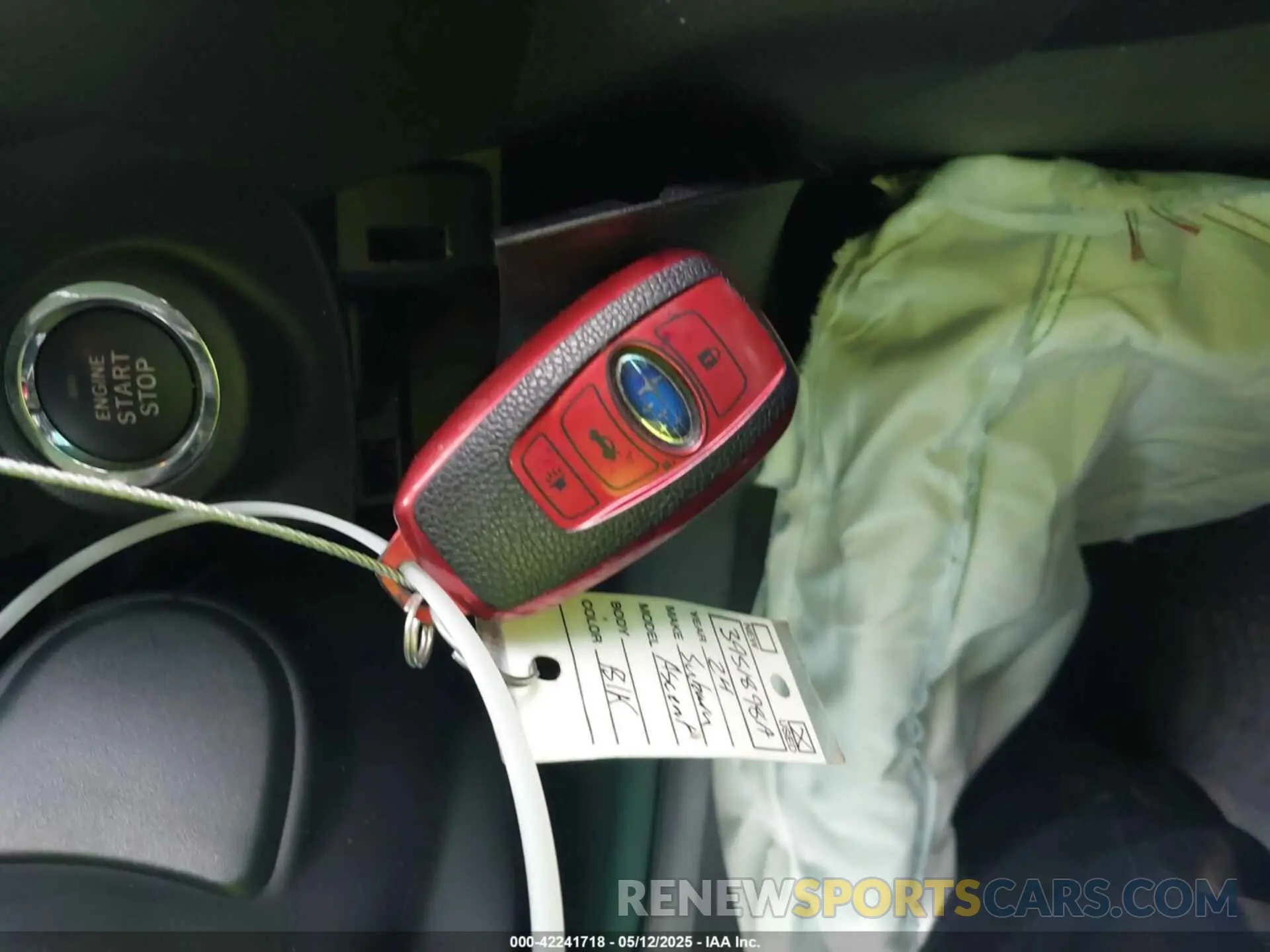 11 Photograph of a damaged car 4S4WMAHD7R3435391 SUBARU ASCENT 2024