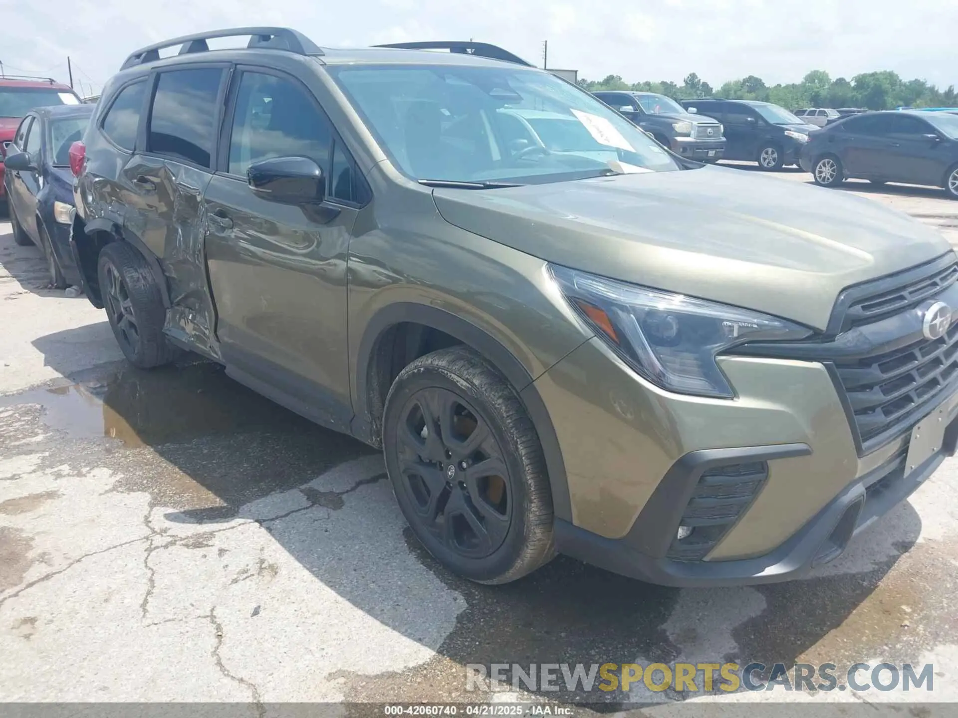 1 Photograph of a damaged car 4S4WMAHD7R3442485 SUBARU ASCENT 2024