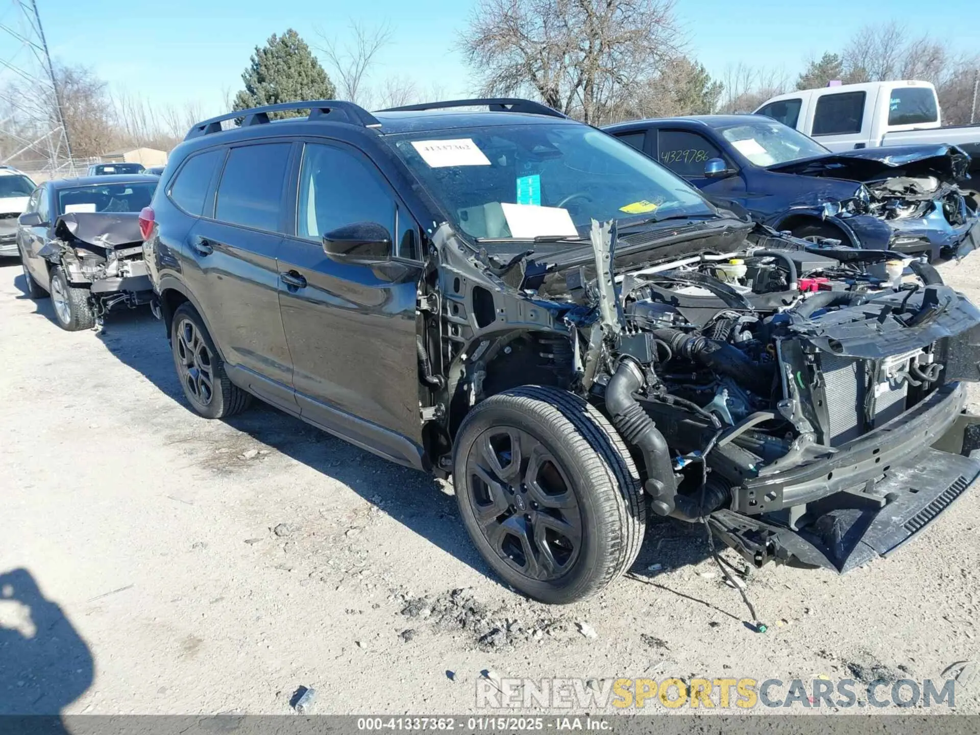 1 Photograph of a damaged car 4S4WMAHDXR3447065 SUBARU ASCENT 2024