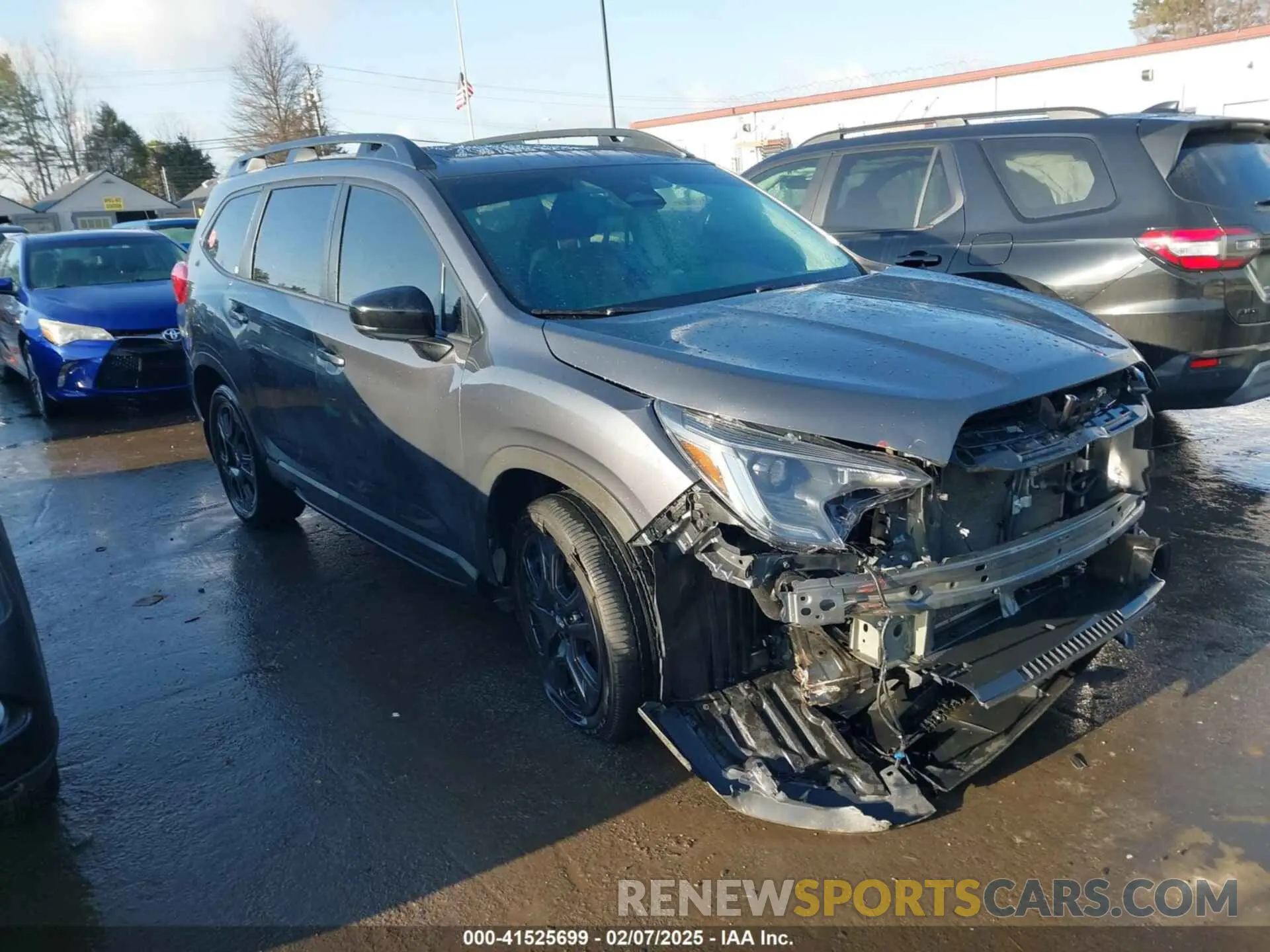 1 Photograph of a damaged car 4S4WMAKD4R3401949 SUBARU ASCENT 2024