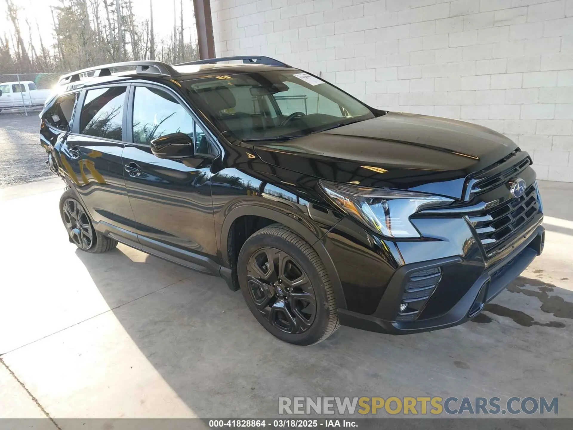 1 Photograph of a damaged car 4S4WMAKD6R3462137 SUBARU ASCENT 2024