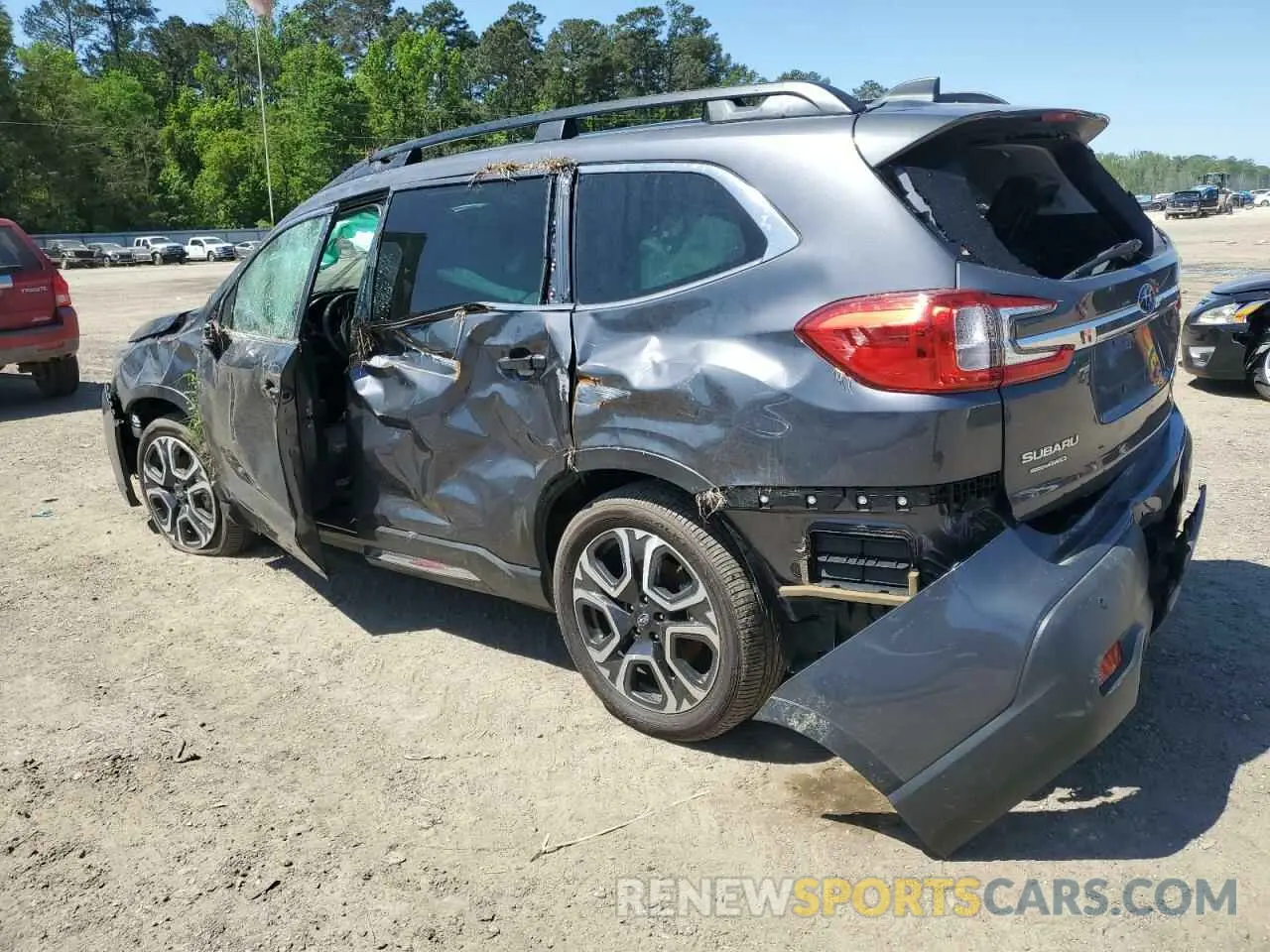 2 Photograph of a damaged car 4S4WMASD3R3455341 SUBARU ASCENT 2024