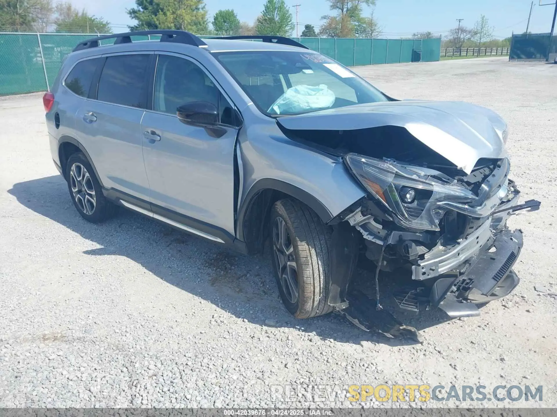 1 Photograph of a damaged car 4S4WMASD8R3420424 SUBARU ASCENT 2024