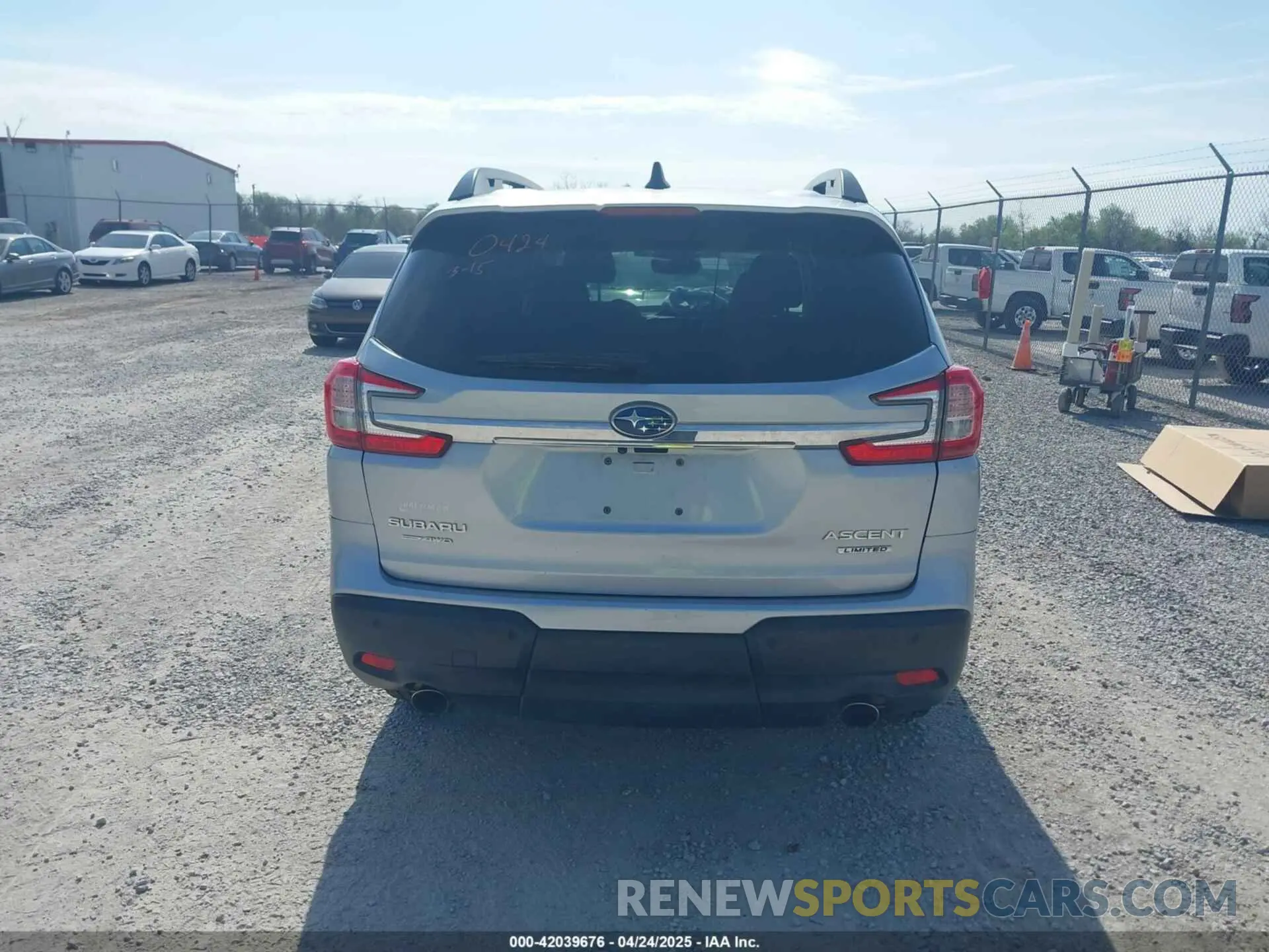 16 Photograph of a damaged car 4S4WMASD8R3420424 SUBARU ASCENT 2024