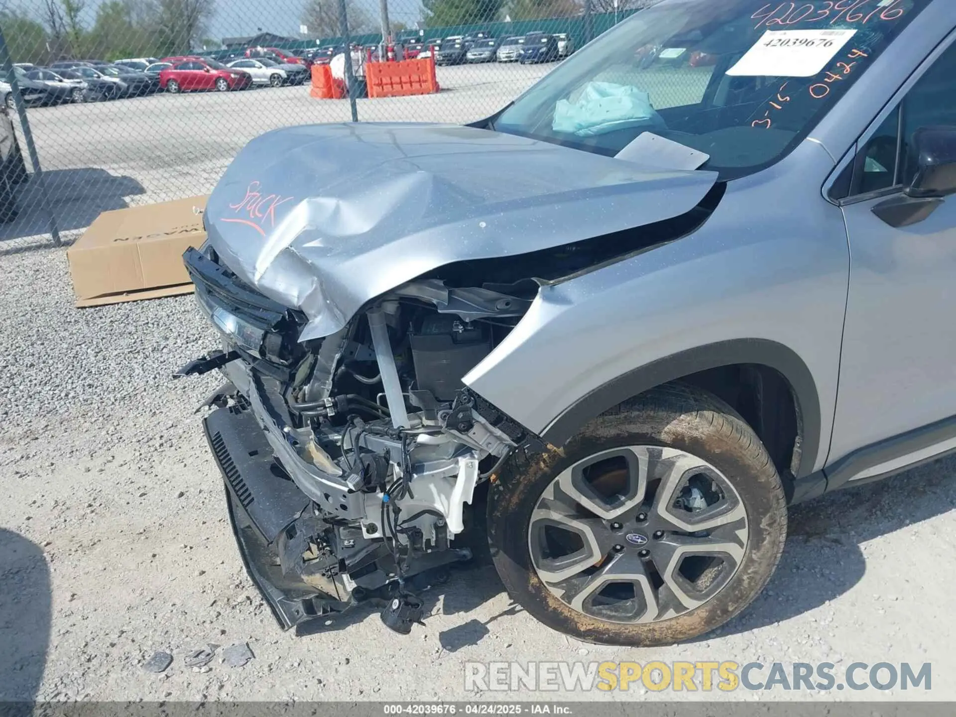 17 Photograph of a damaged car 4S4WMASD8R3420424 SUBARU ASCENT 2024