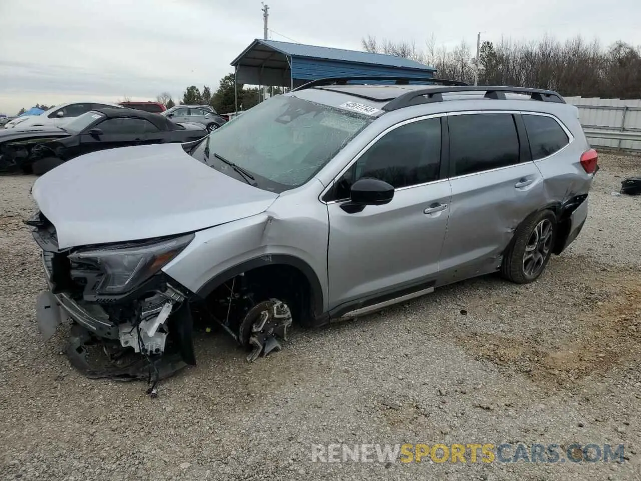 1 Photograph of a damaged car 4S4WMAUD5R3447965 SUBARU ASCENT 2024