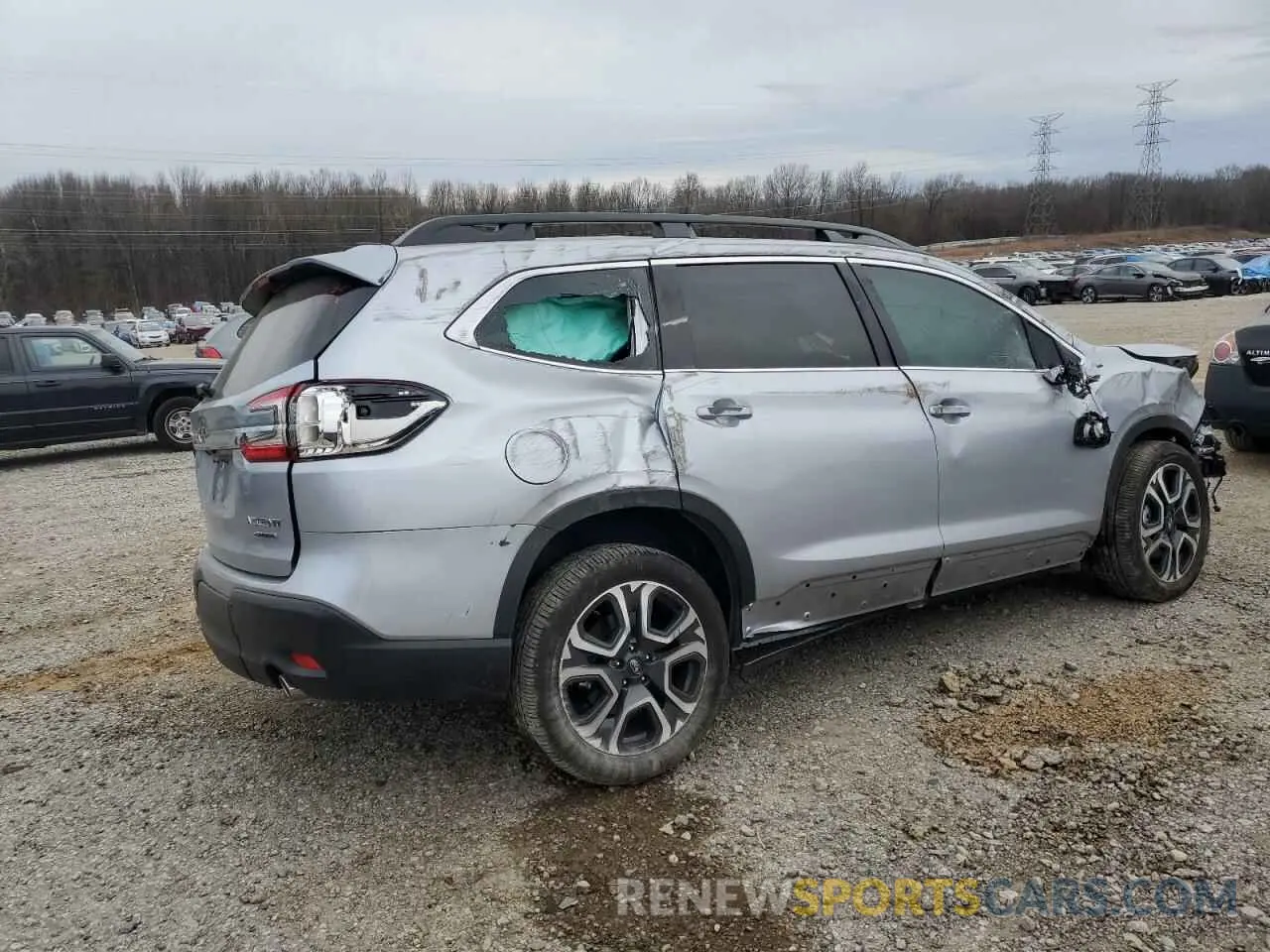 3 Photograph of a damaged car 4S4WMAUD5R3447965 SUBARU ASCENT 2024