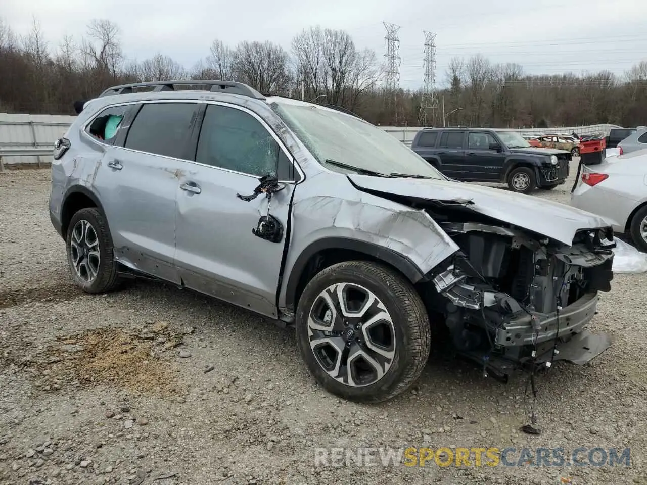 4 Photograph of a damaged car 4S4WMAUD5R3447965 SUBARU ASCENT 2024