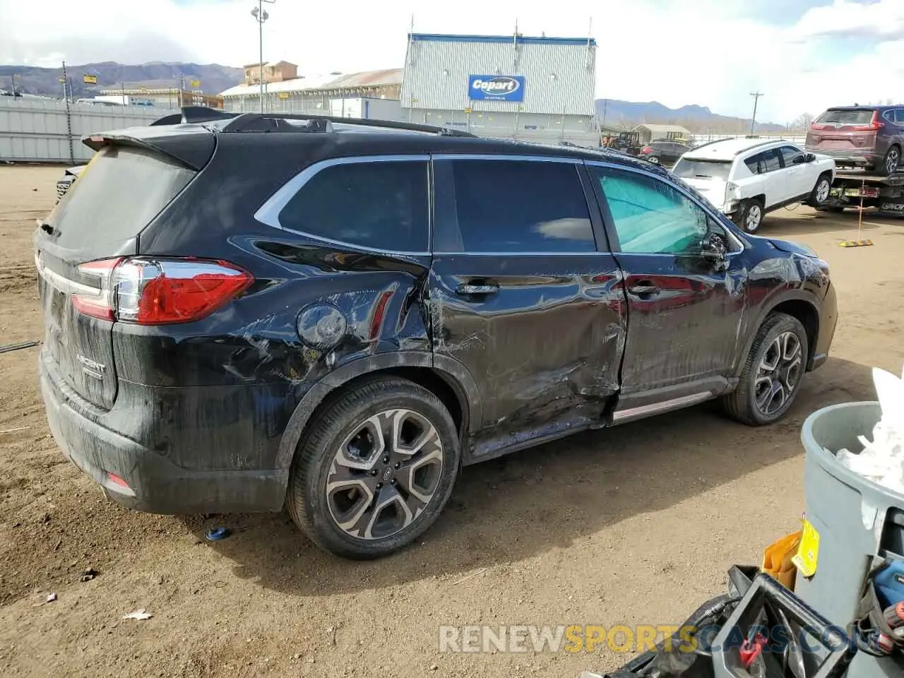 3 Photograph of a damaged car 4S4WMAUD5R3464748 SUBARU ASCENT 2024