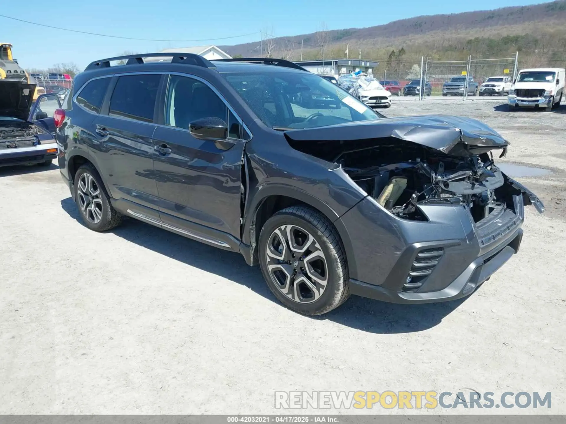 1 Photograph of a damaged car 4S4WMAUD8R3402275 SUBARU ASCENT 2024