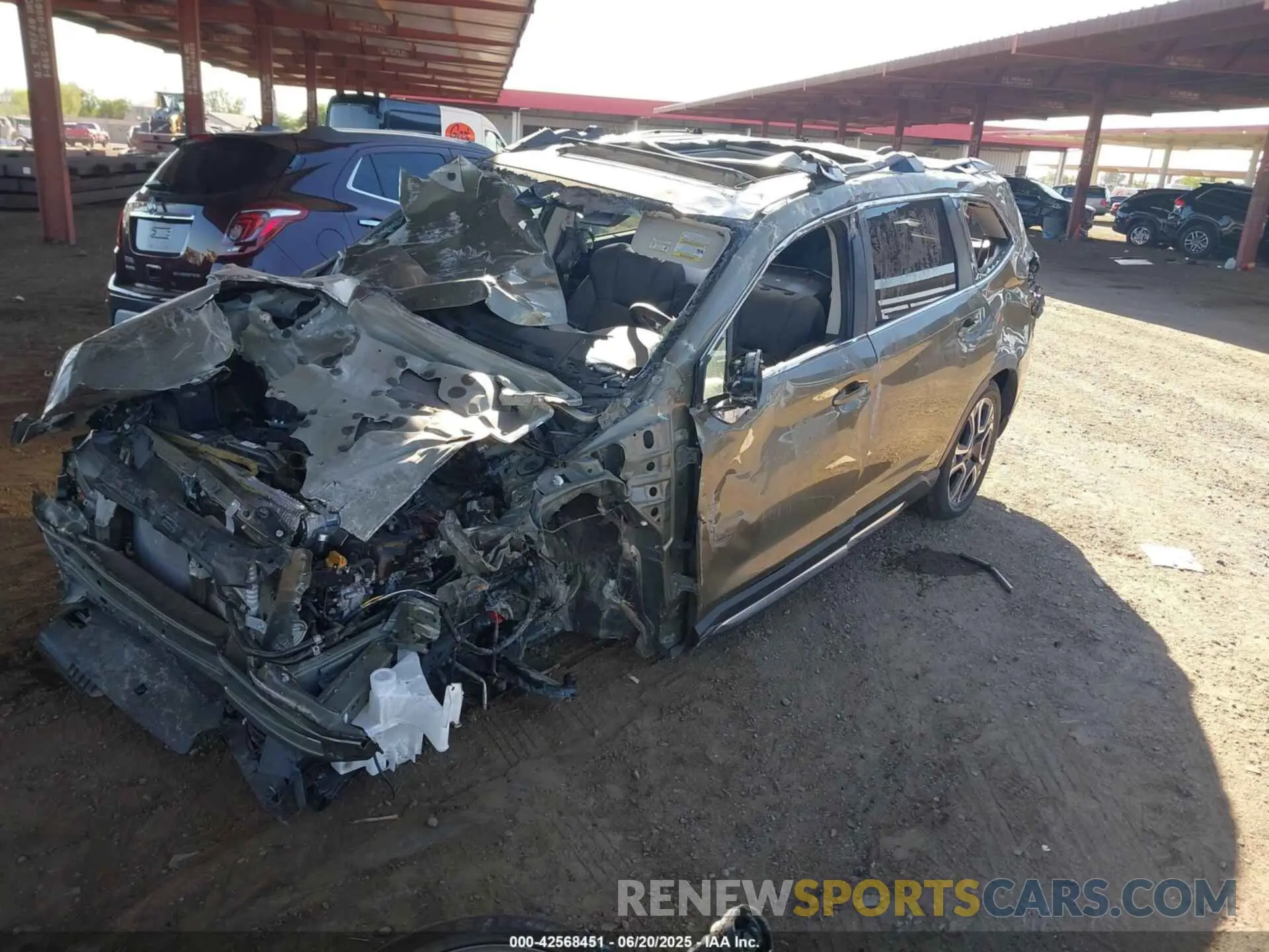 2 Photograph of a damaged car 4S4WMAUDXR3455768 SUBARU ASCENT 2024