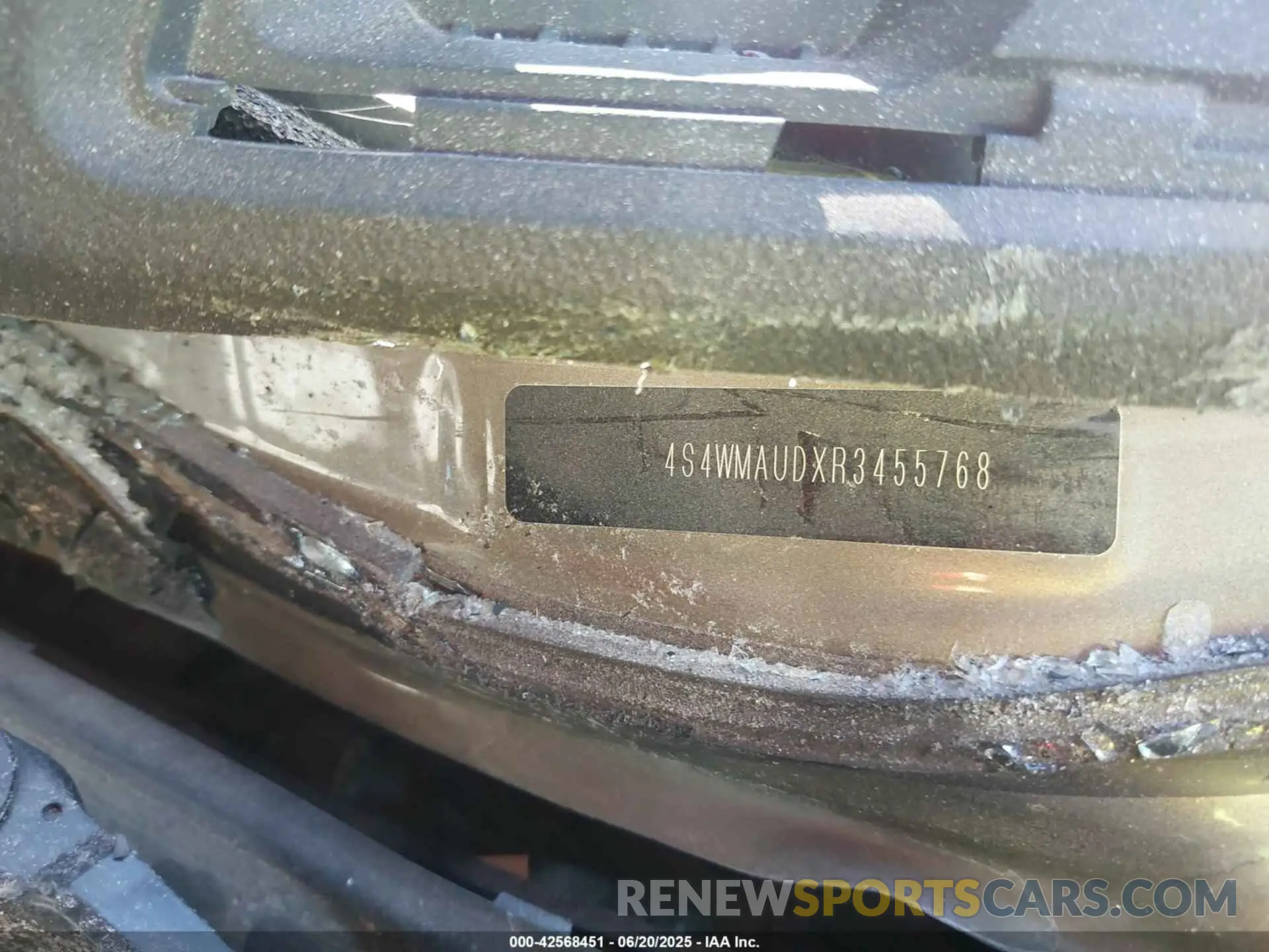 9 Photograph of a damaged car 4S4WMAUDXR3455768 SUBARU ASCENT 2024