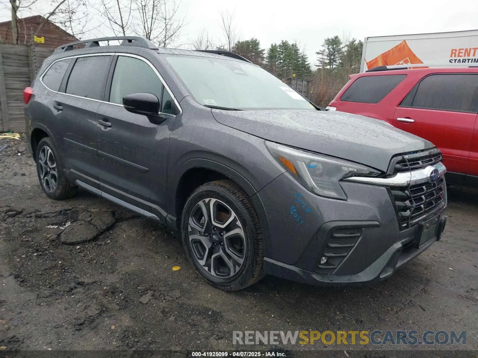 1 Photograph of a damaged car 4S4WMAUDXR3463367 SUBARU ASCENT 2024
