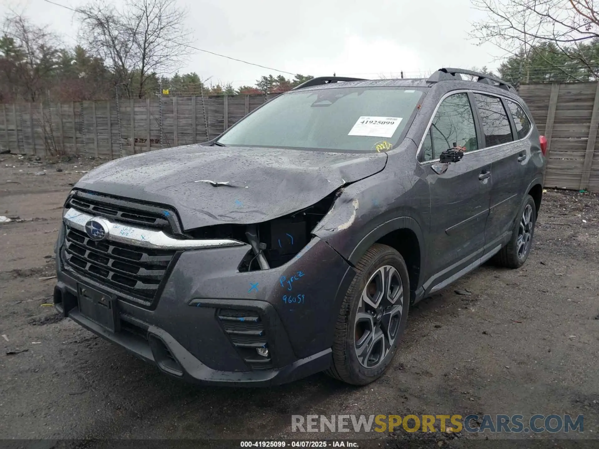 2 Photograph of a damaged car 4S4WMAUDXR3463367 SUBARU ASCENT 2024