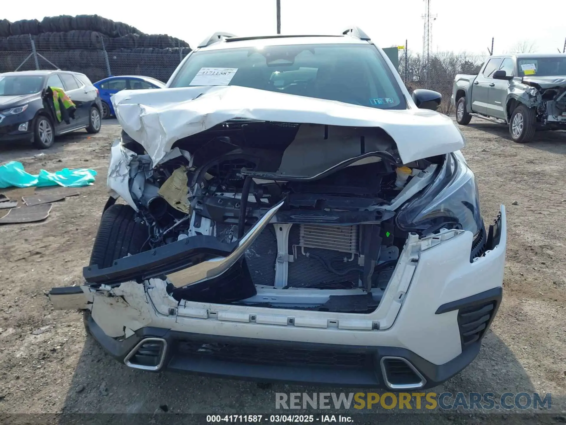 11 Photograph of a damaged car 4S4WMAWD2R3423801 SUBARU ASCENT 2024