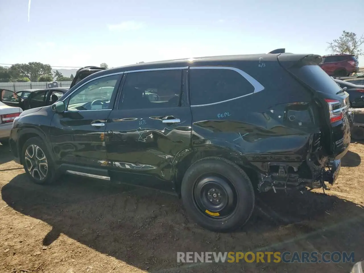 2 Photograph of a damaged car 4S4WMAWD5R3459501 SUBARU ASCENT 2024