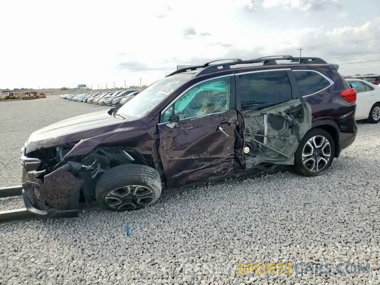 1 Photograph of a damaged car 4S4WMAWDXR3410309 SUBARU ASCENT 2024