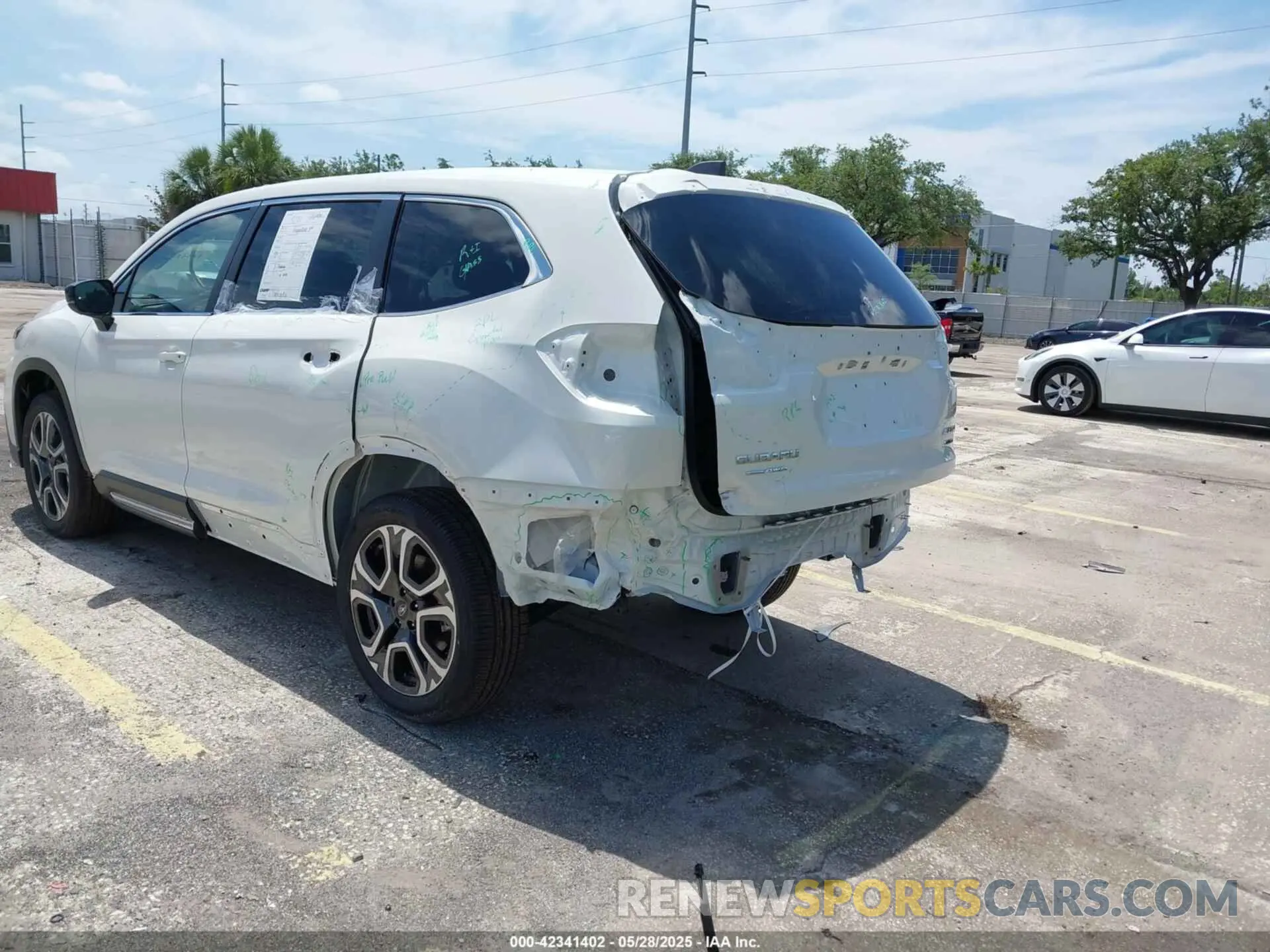 6 Photograph of a damaged car 4S4WMAPD0S3418097 SUBARU ASCENT 2025