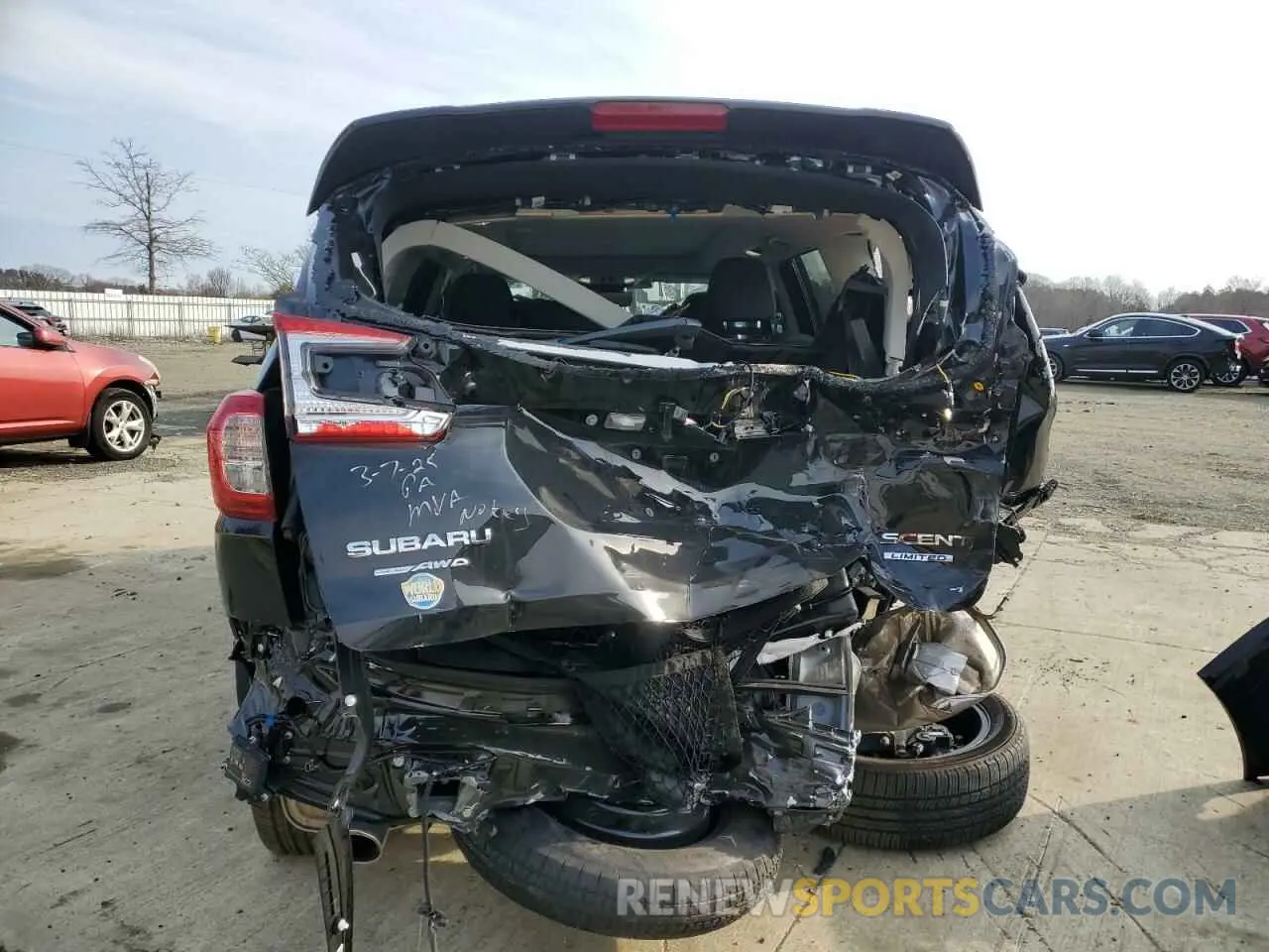 6 Photograph of a damaged car 4S4WMAPD8S3404786 SUBARU ASCENT 2025