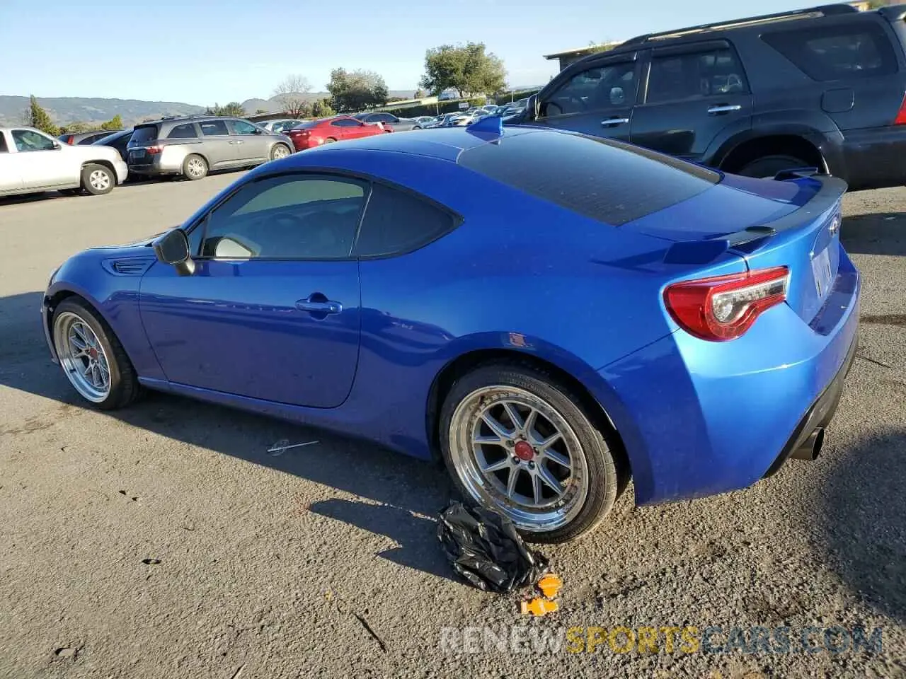2 Photograph of a damaged car JF1ZCAC14K9602011 SUBARU BRZ 2019