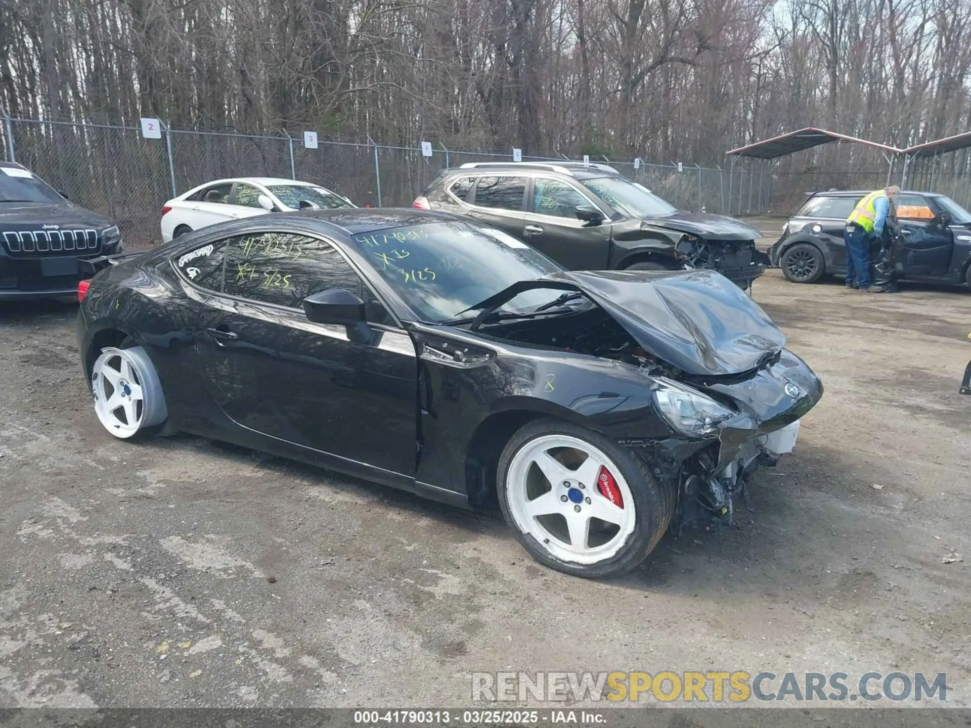 1 Photograph of a damaged car JF1ZCAC11L9701354 SUBARU BRZ 2020