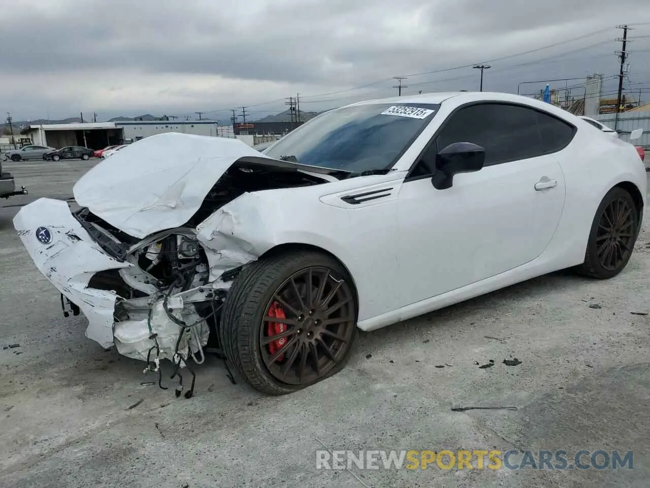 1 Photograph of a damaged car JF1ZCAD13L9700723 SUBARU BRZ 2020