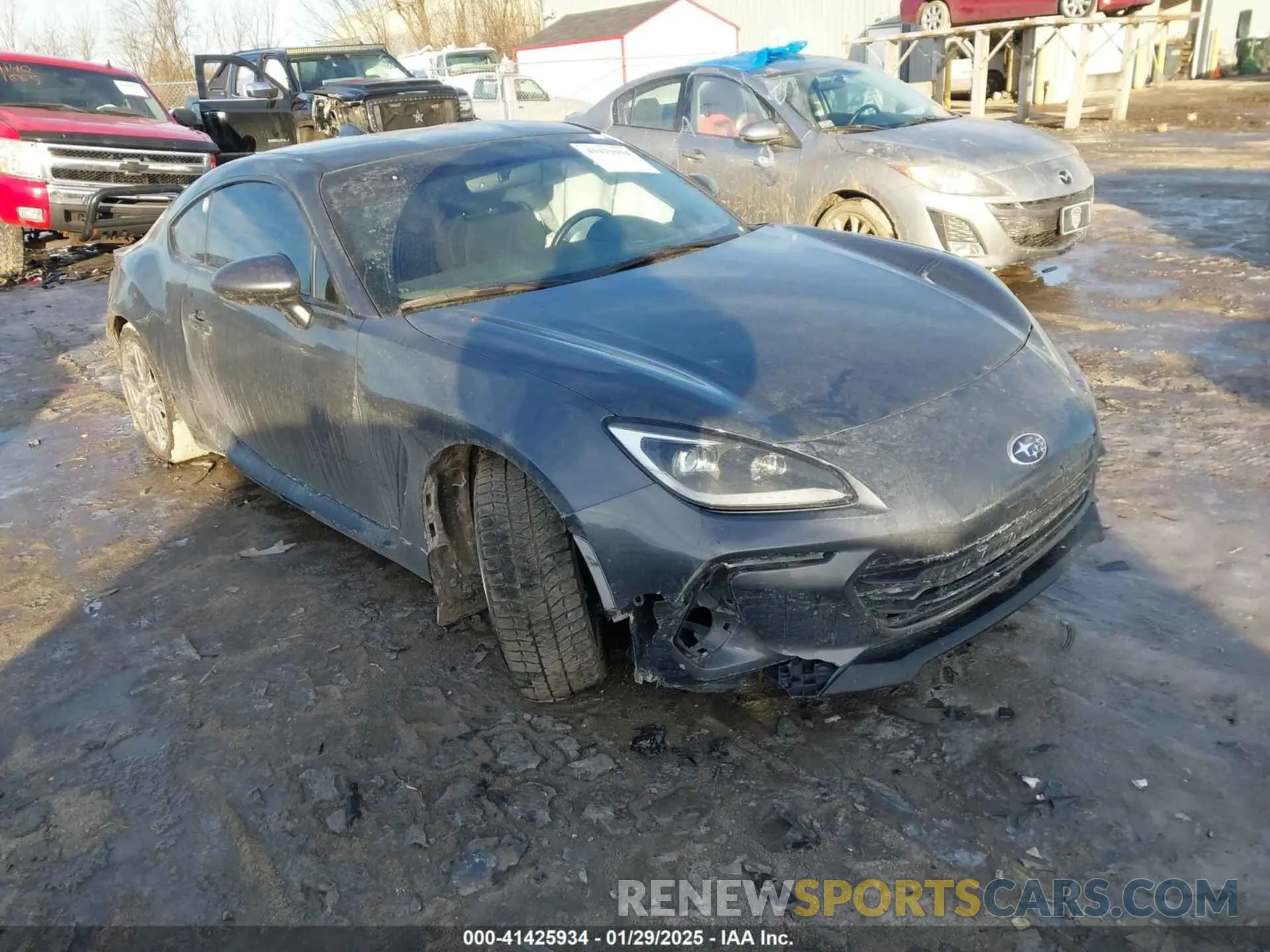 1 Photograph of a damaged car JF1ZDBB11N9700485 SUBARU BRZ 2022