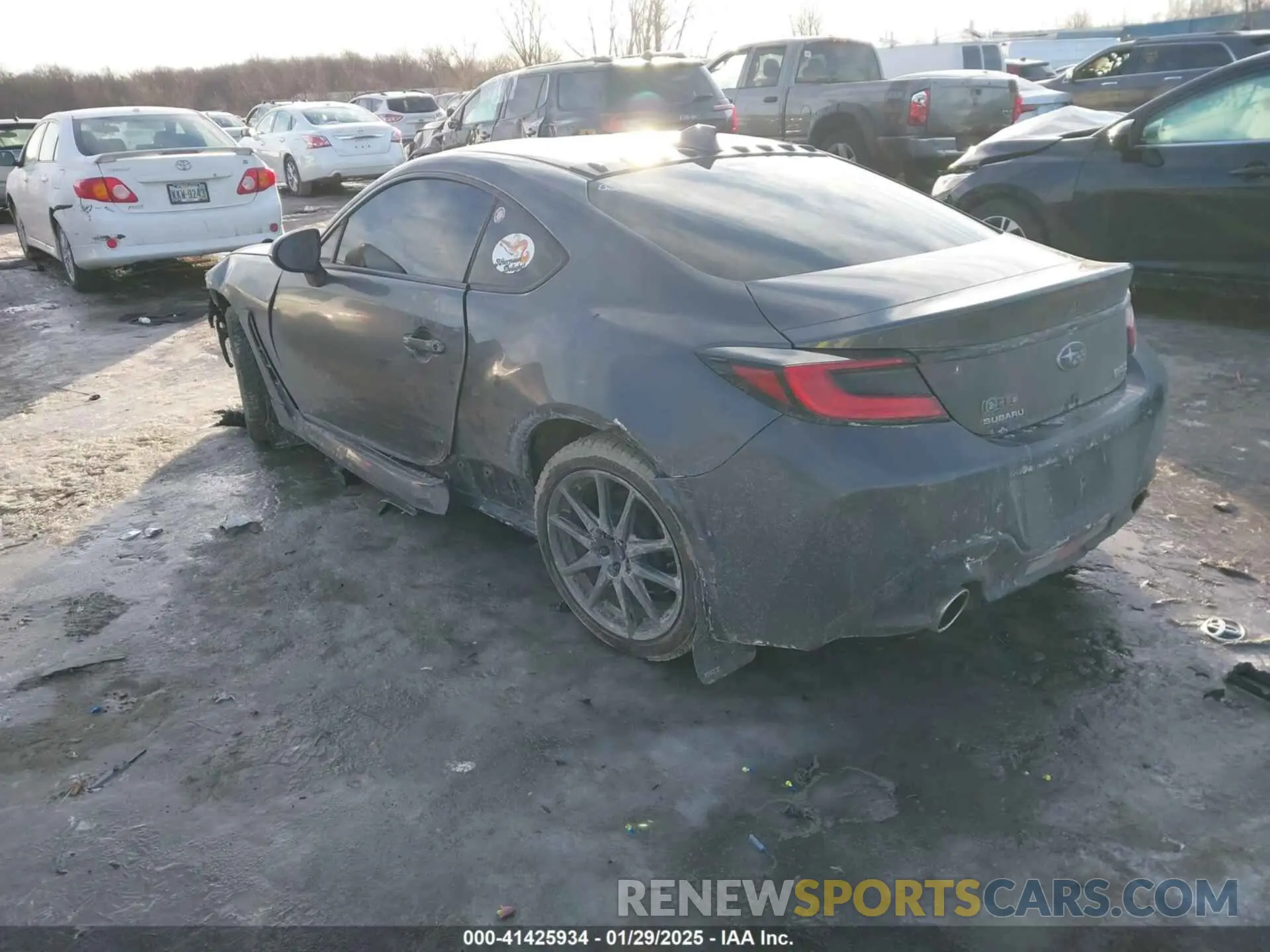3 Photograph of a damaged car JF1ZDBB11N9700485 SUBARU BRZ 2022