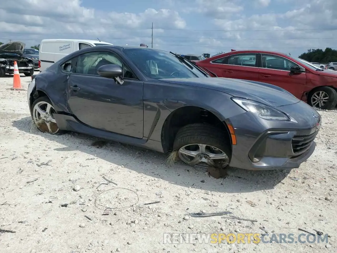 4 Photograph of a damaged car JF1ZDBE11N9702510 SUBARU BRZ 2022