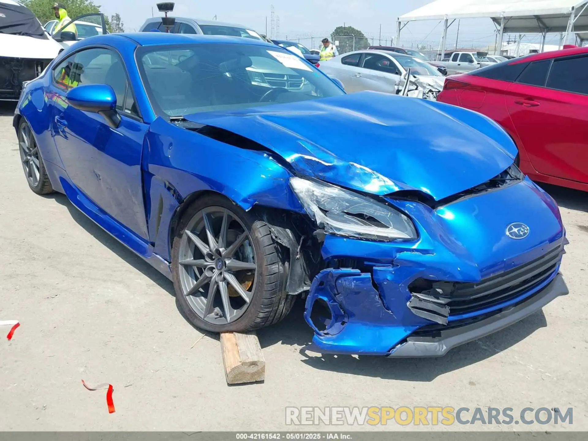 1 Photograph of a damaged car JF1ZDBE11N9703303 SUBARU BRZ 2022