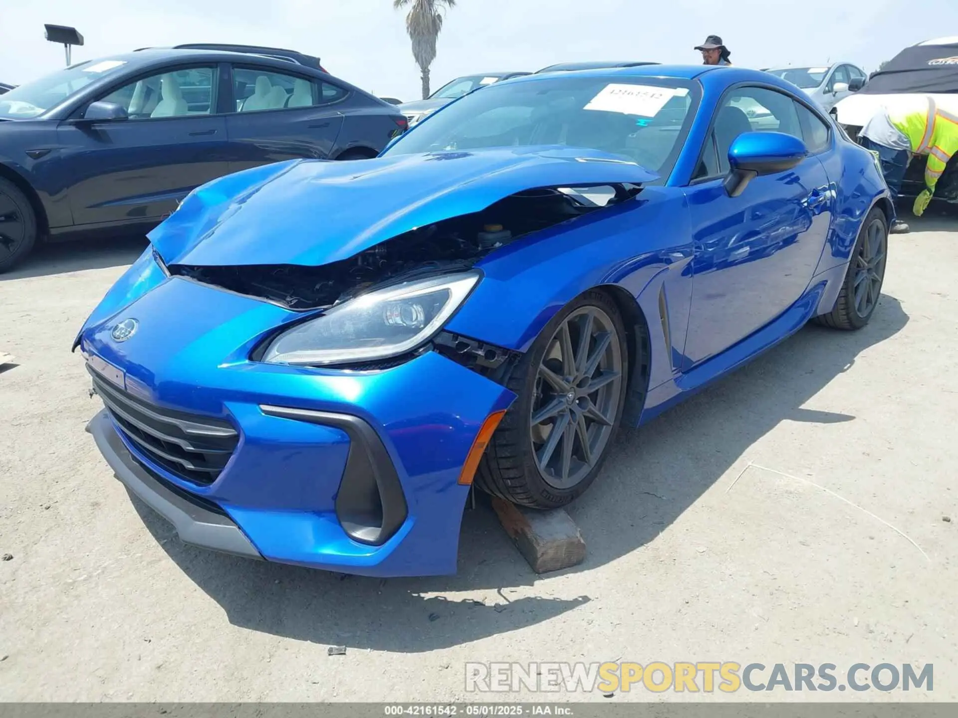2 Photograph of a damaged car JF1ZDBE11N9703303 SUBARU BRZ 2022