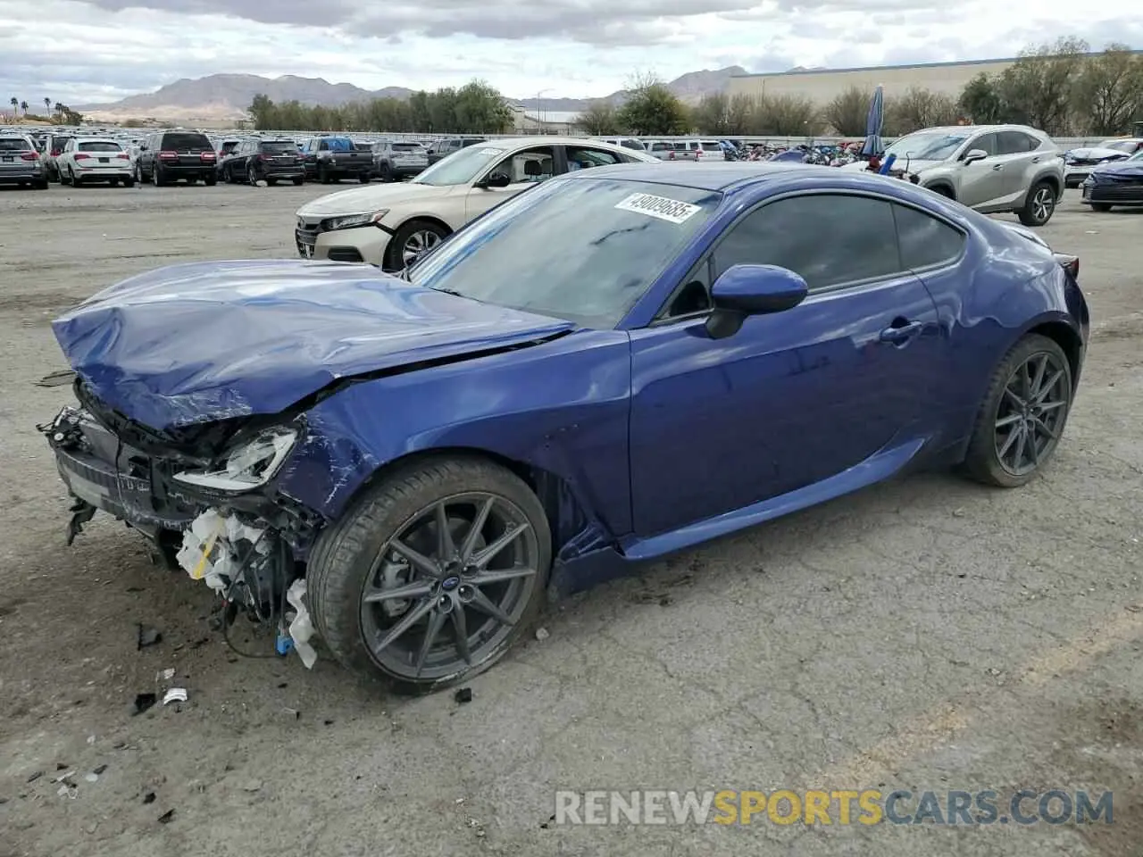 1 Photograph of a damaged car JF1ZDBE12N9703665 SUBARU BRZ 2022