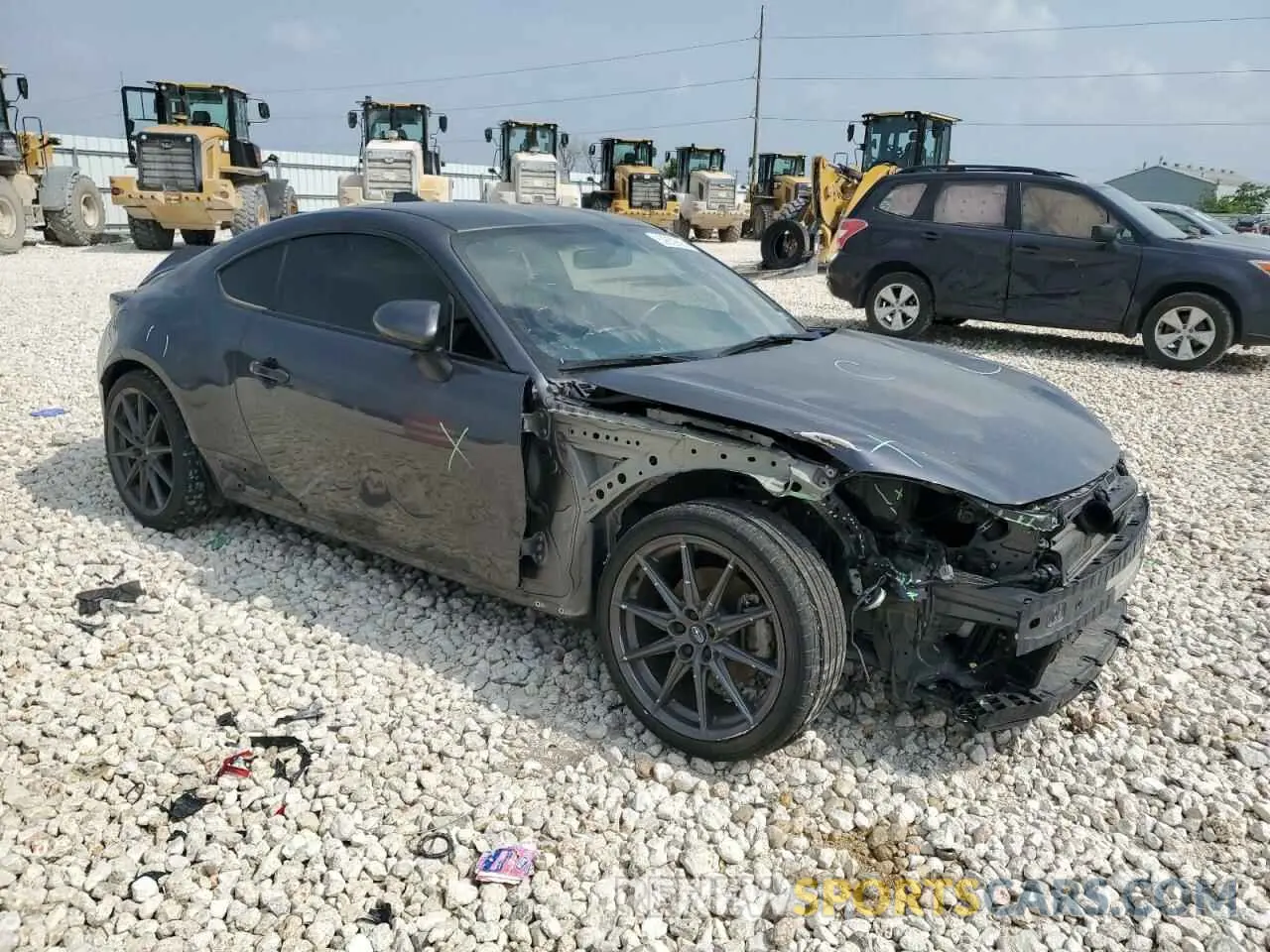 4 Photograph of a damaged car JF1ZDBF13N8700729 SUBARU BRZ 2022